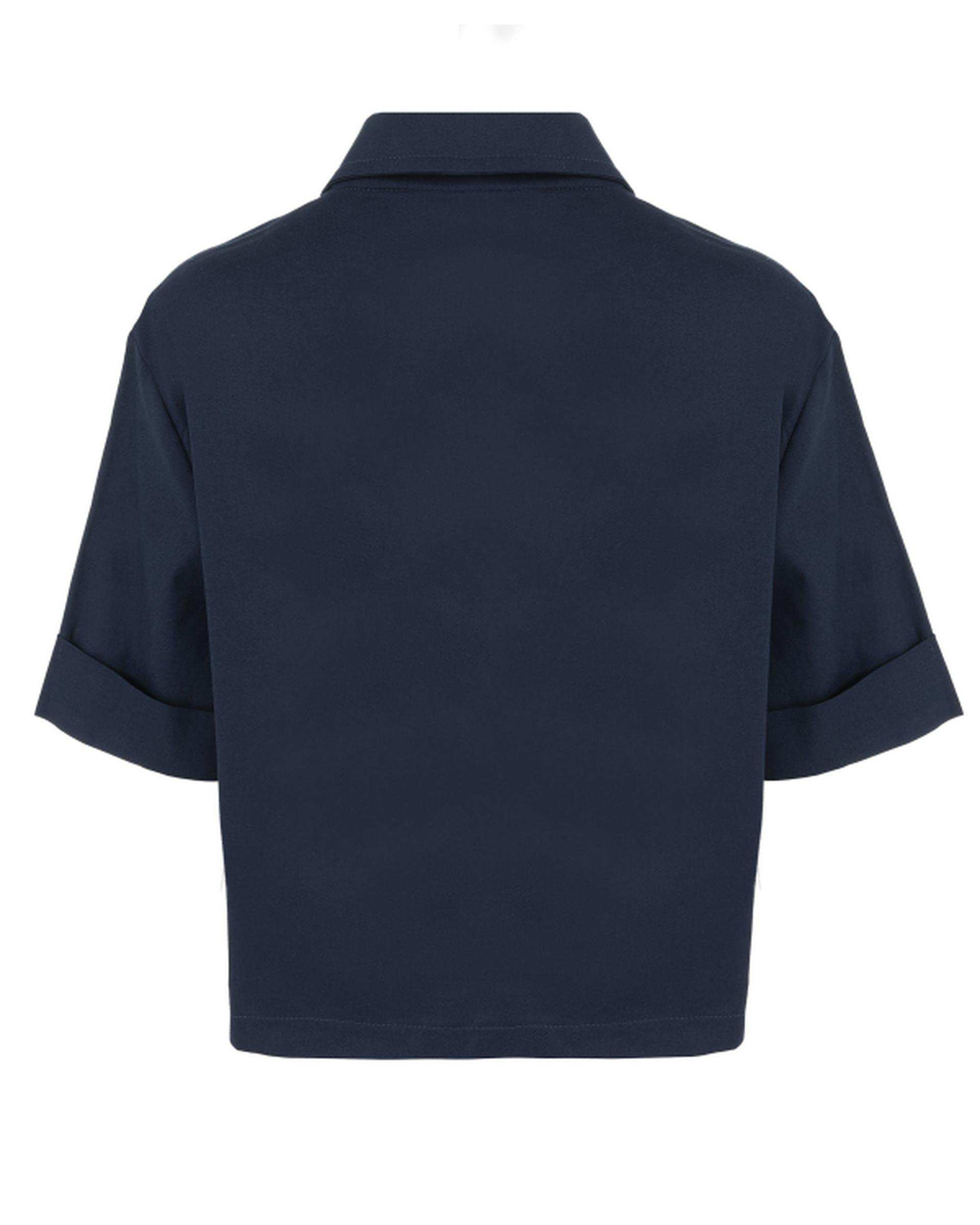 شومیز زنانه آستین کوتاه سرمه ای سوپردرای Superdry کد W13S55401C