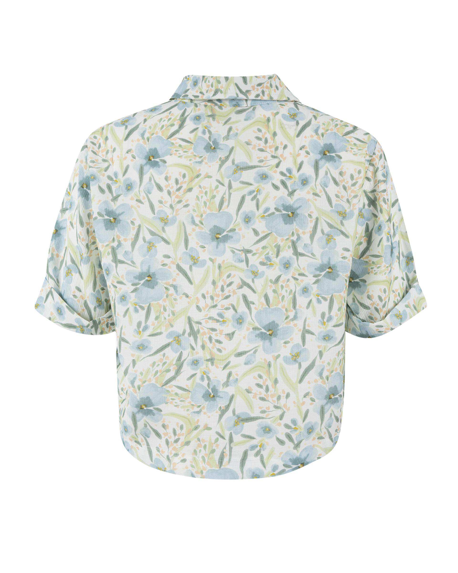 شومیز زنانه آستین کوتاه سفید سوپردرای Superdry کد W13S55402C