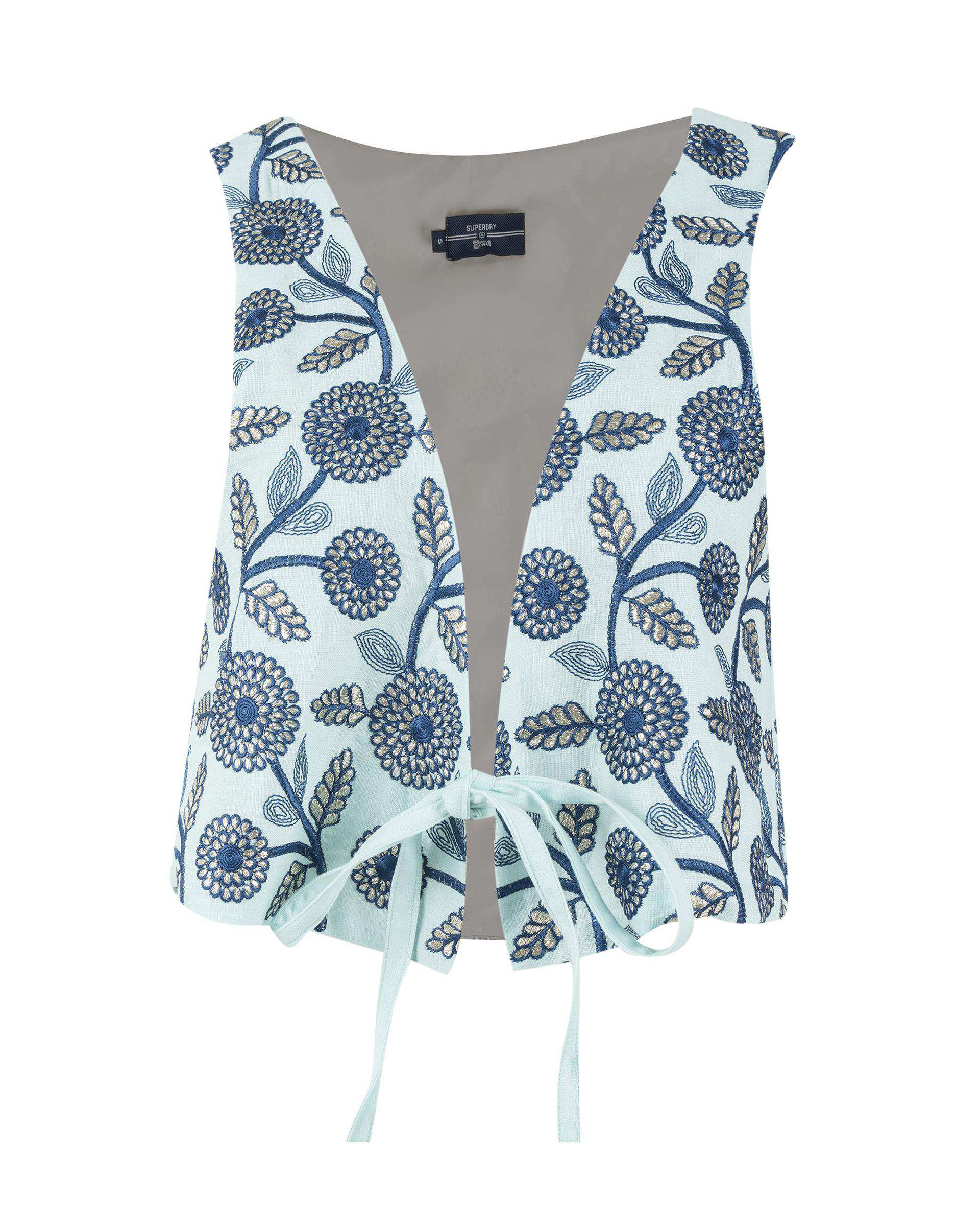 جلیقه زنانه آبی سوپردرای Superdry کد W15S53301C