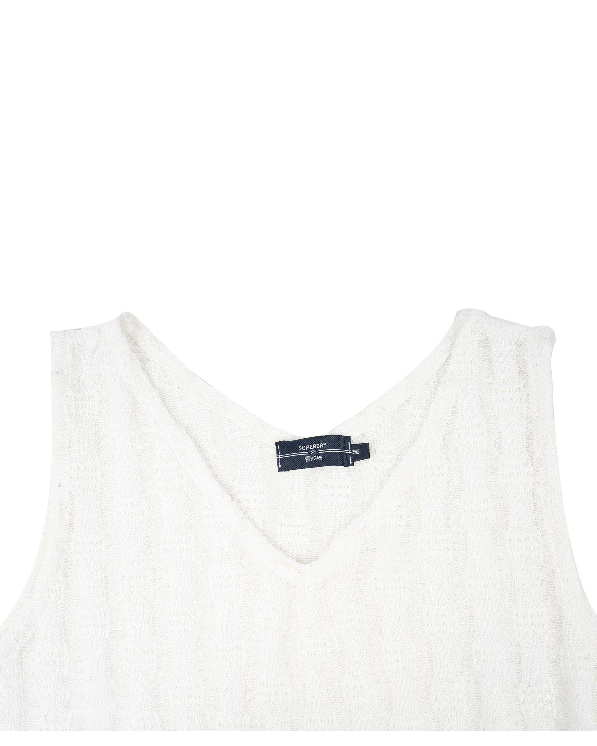 تاپ زنانه توربافت سفید سوپردرای Superdry کد W15S55201C