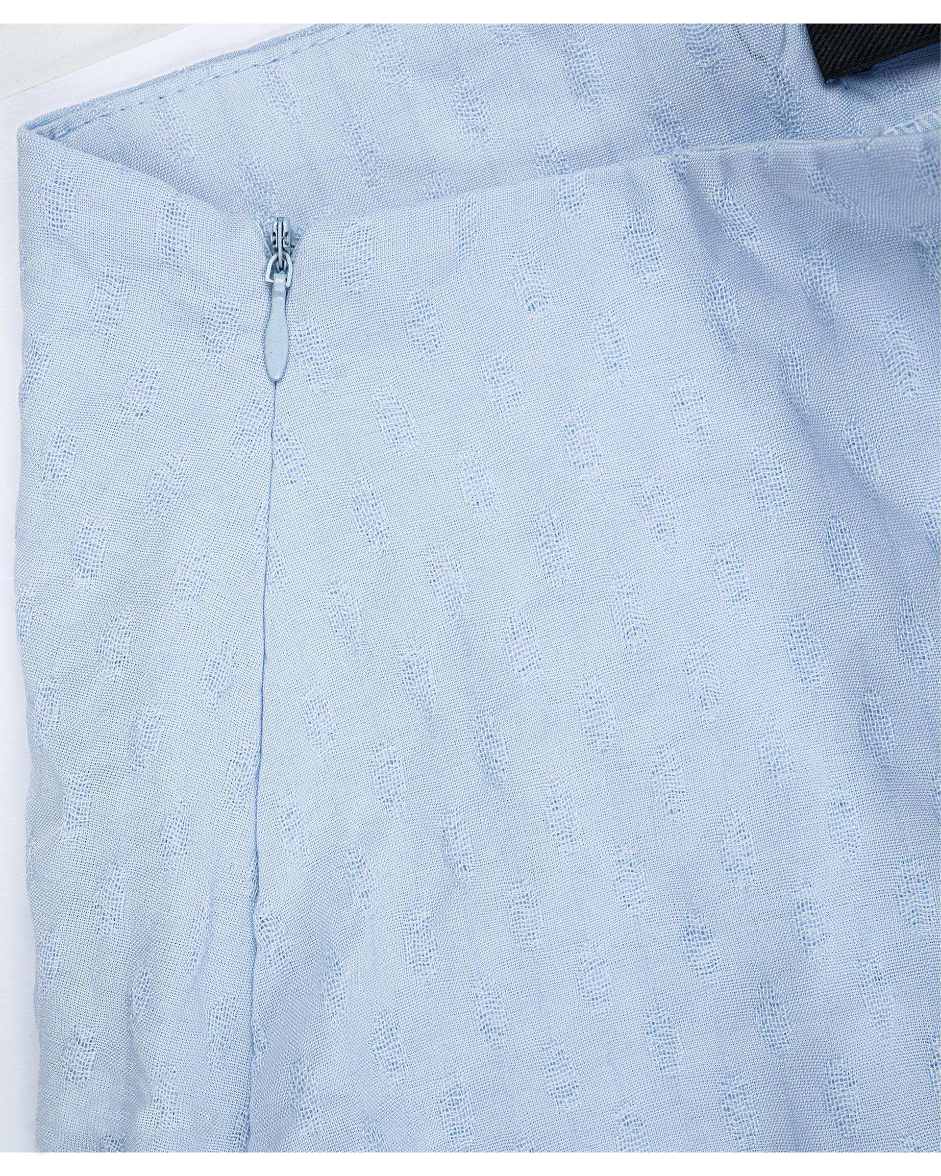 شلوار زنانه لینن پفکی آبی سوپردرای Superdry کد W17S55201C
