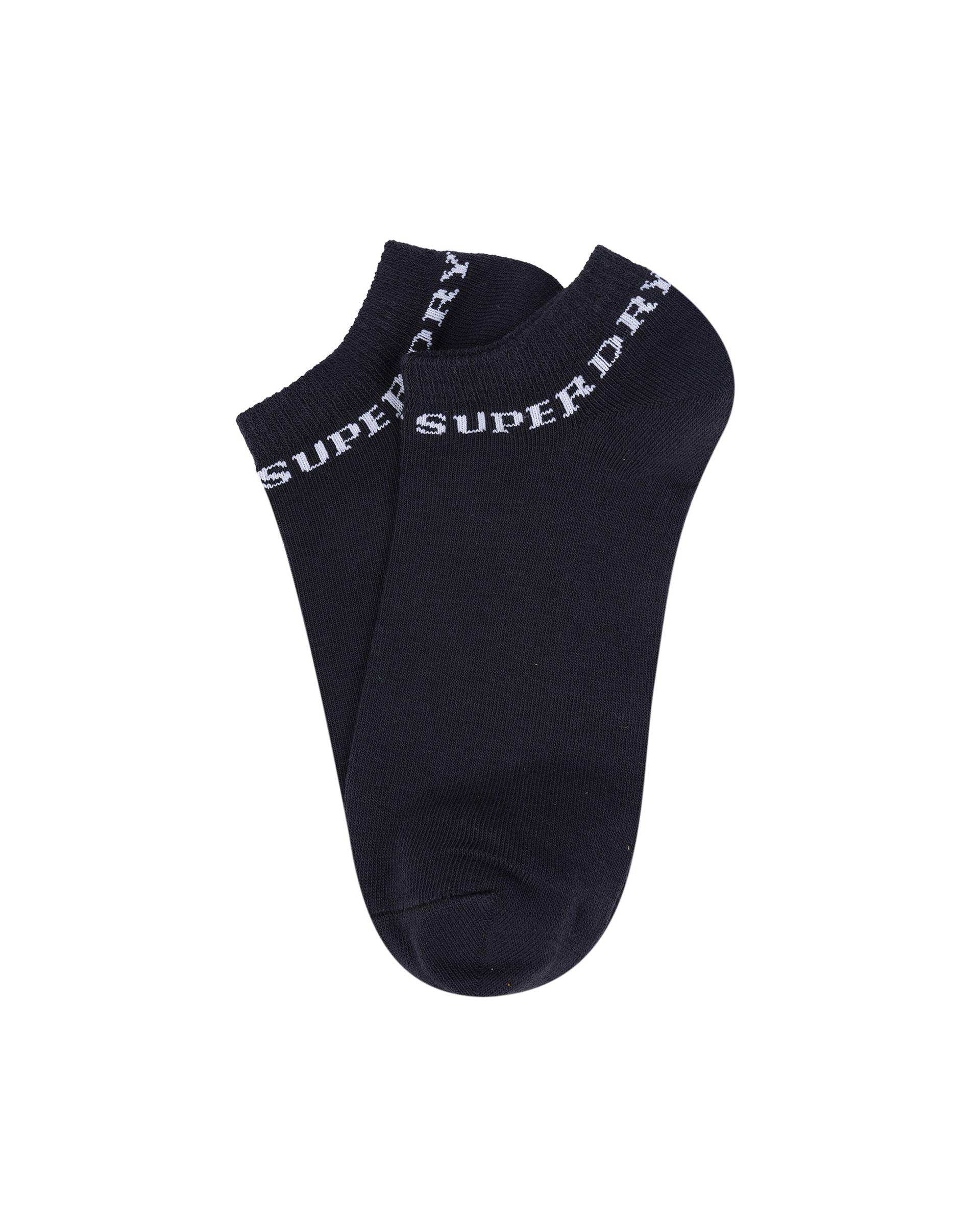 جوراب زنانه ساق کوتاه طوسی سبز سوپردرای Superdry کد W29S55302C بسته دو عددی