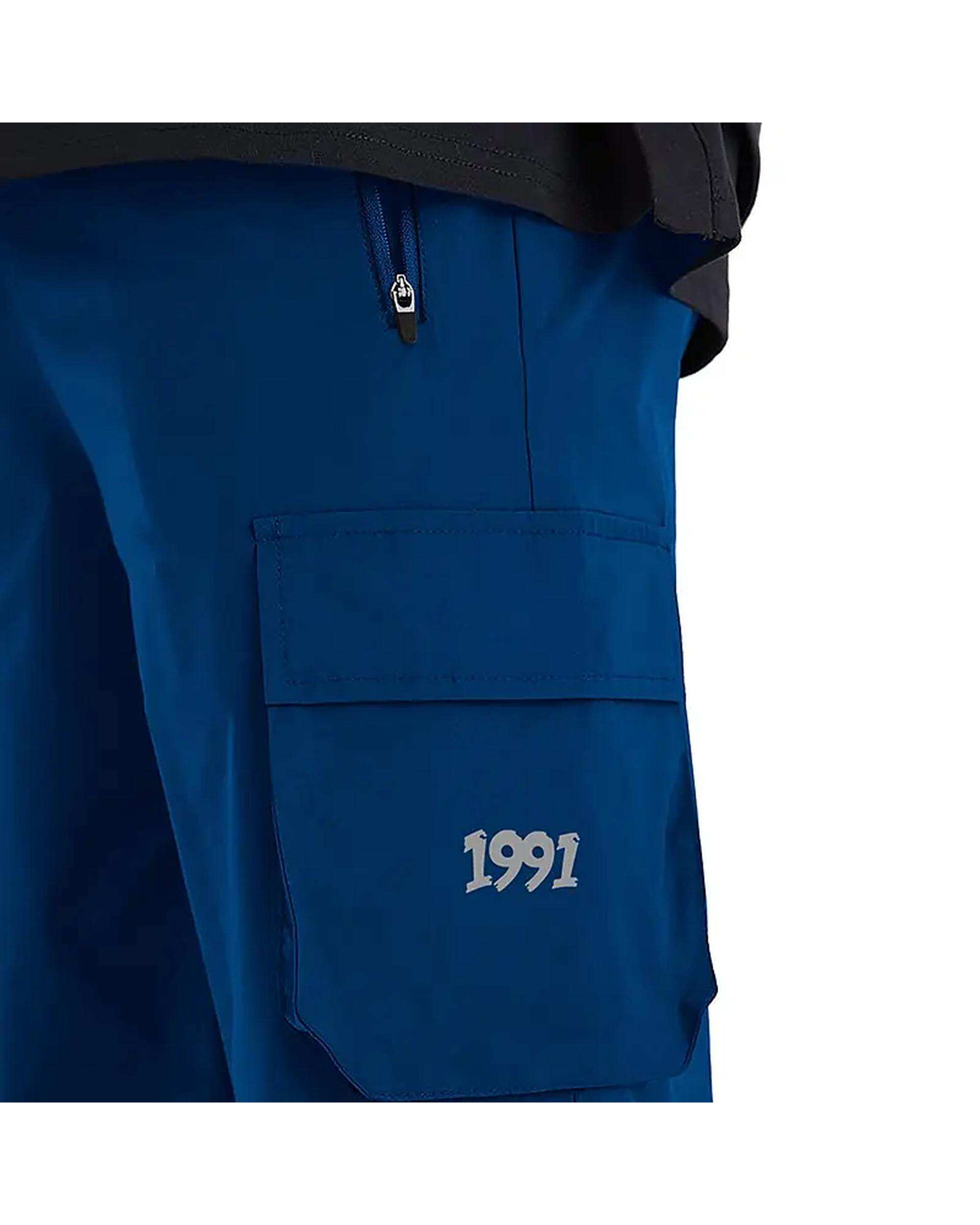 شلوارک ورزشی مردانه آیرو آبی نوزده نود و یک 1991 مدل SH1950 DBL