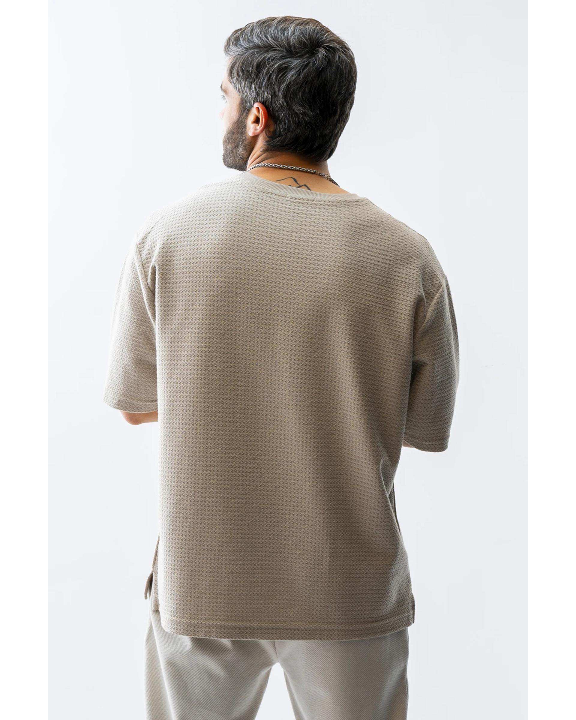 تی شرت مردانه کرم آر ان اس RNS کد 12022394