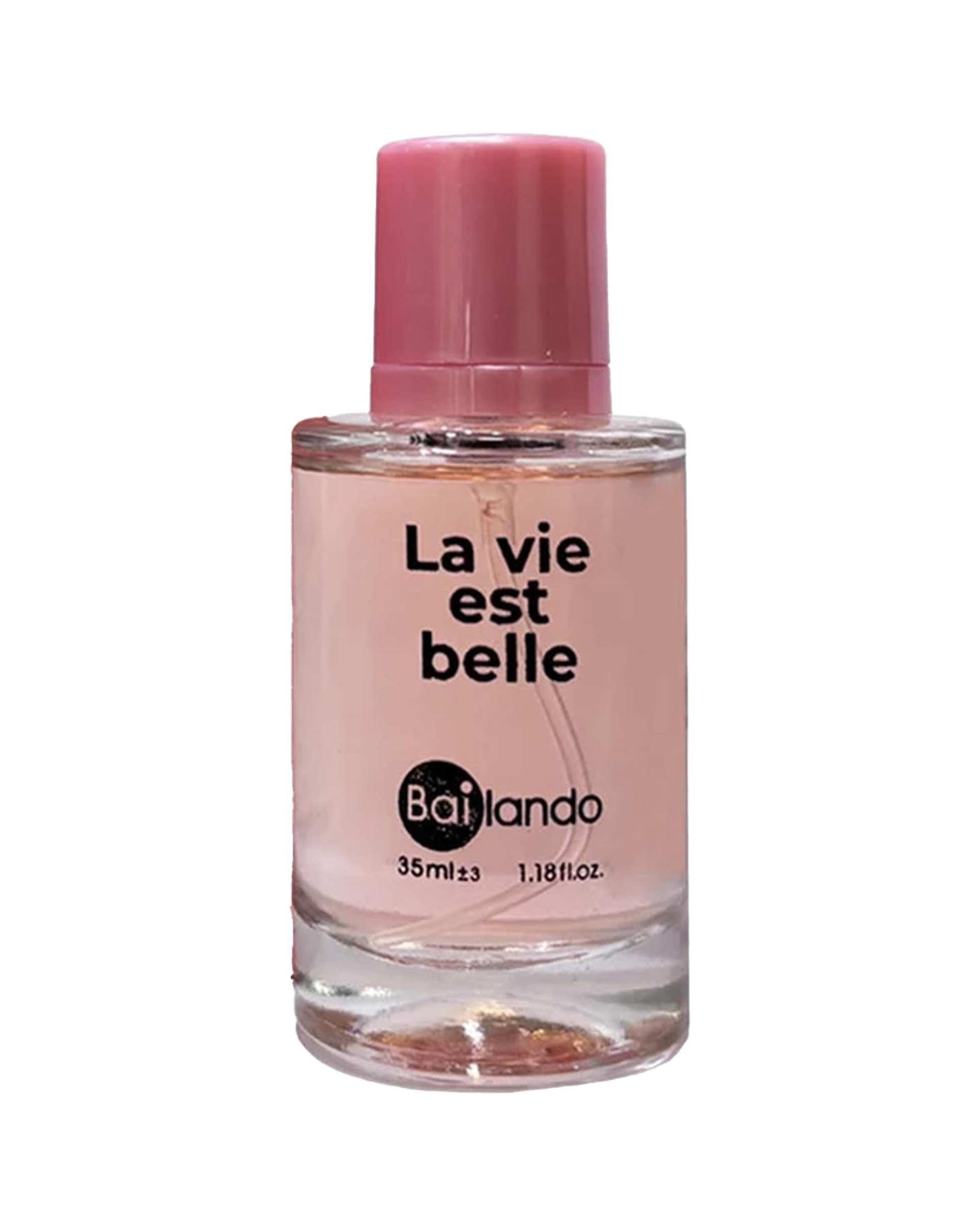 عطر جیبی زنانه بایلندو Bailando مدل LA VIE EST BELLE حجم 35ml