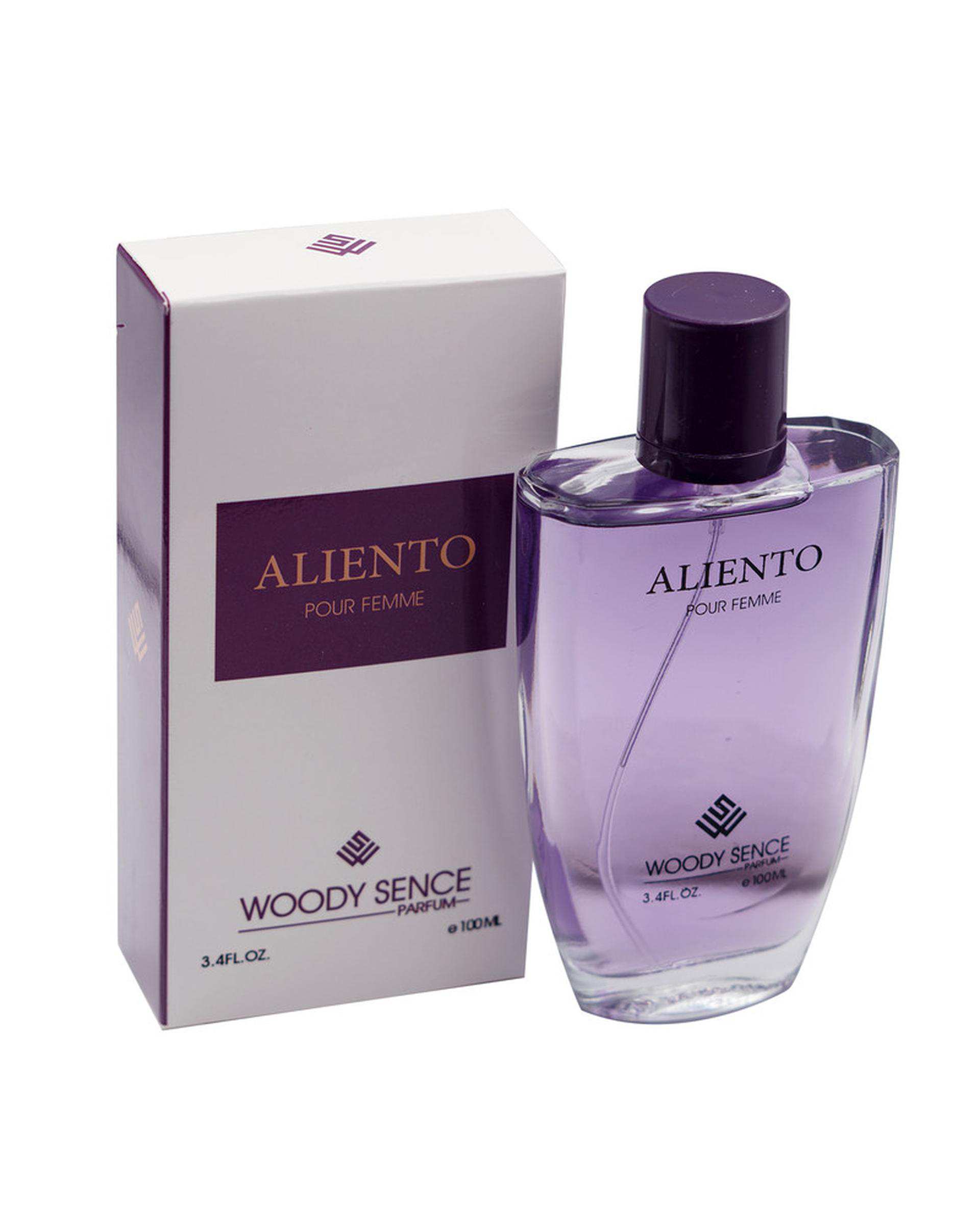 عطر زنانه وودی سنس Woody Sence مدل ALIENTO حجم 100ml