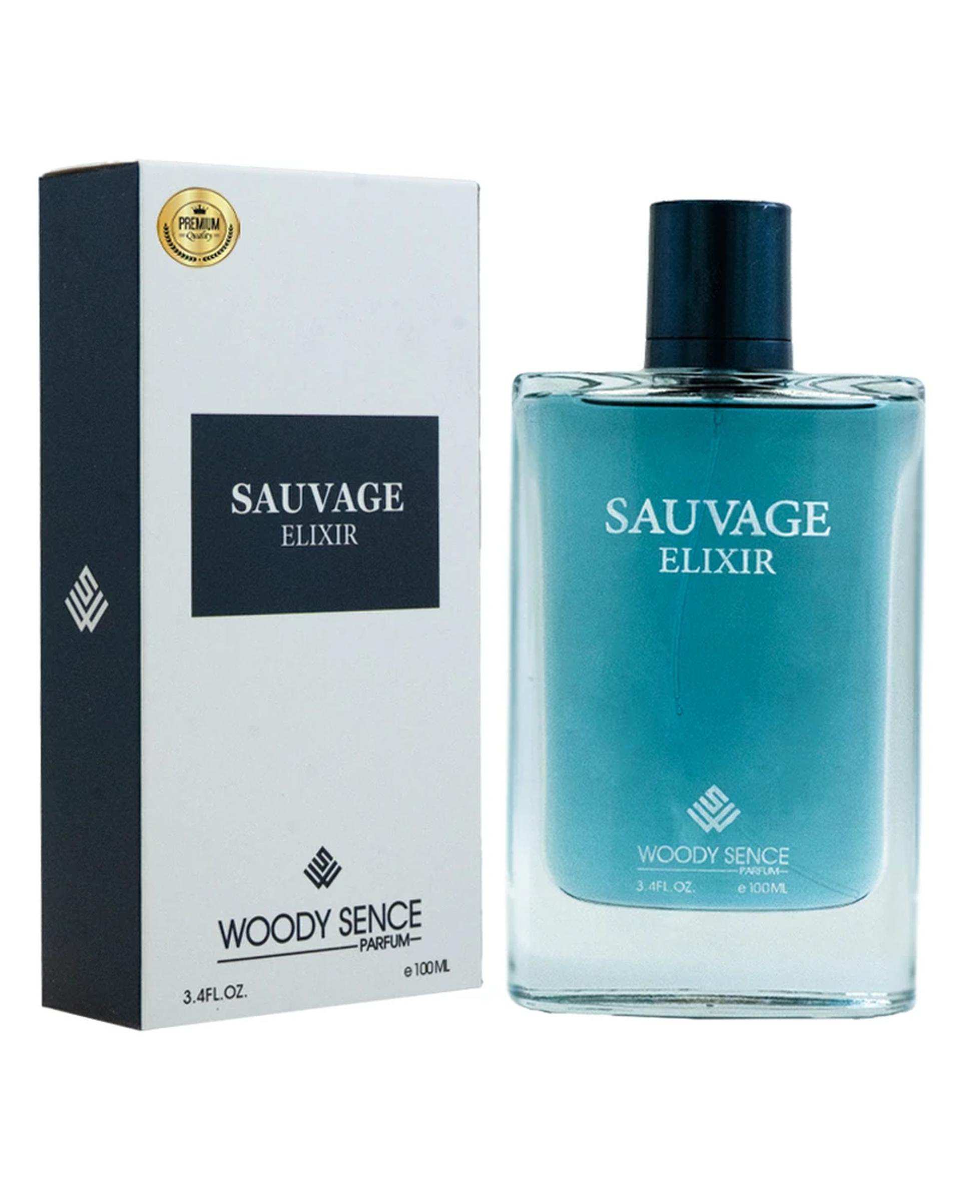 عطر مردانه وودی سنس Woody Sence مدل SAVAGE Elexir حجم 100ml