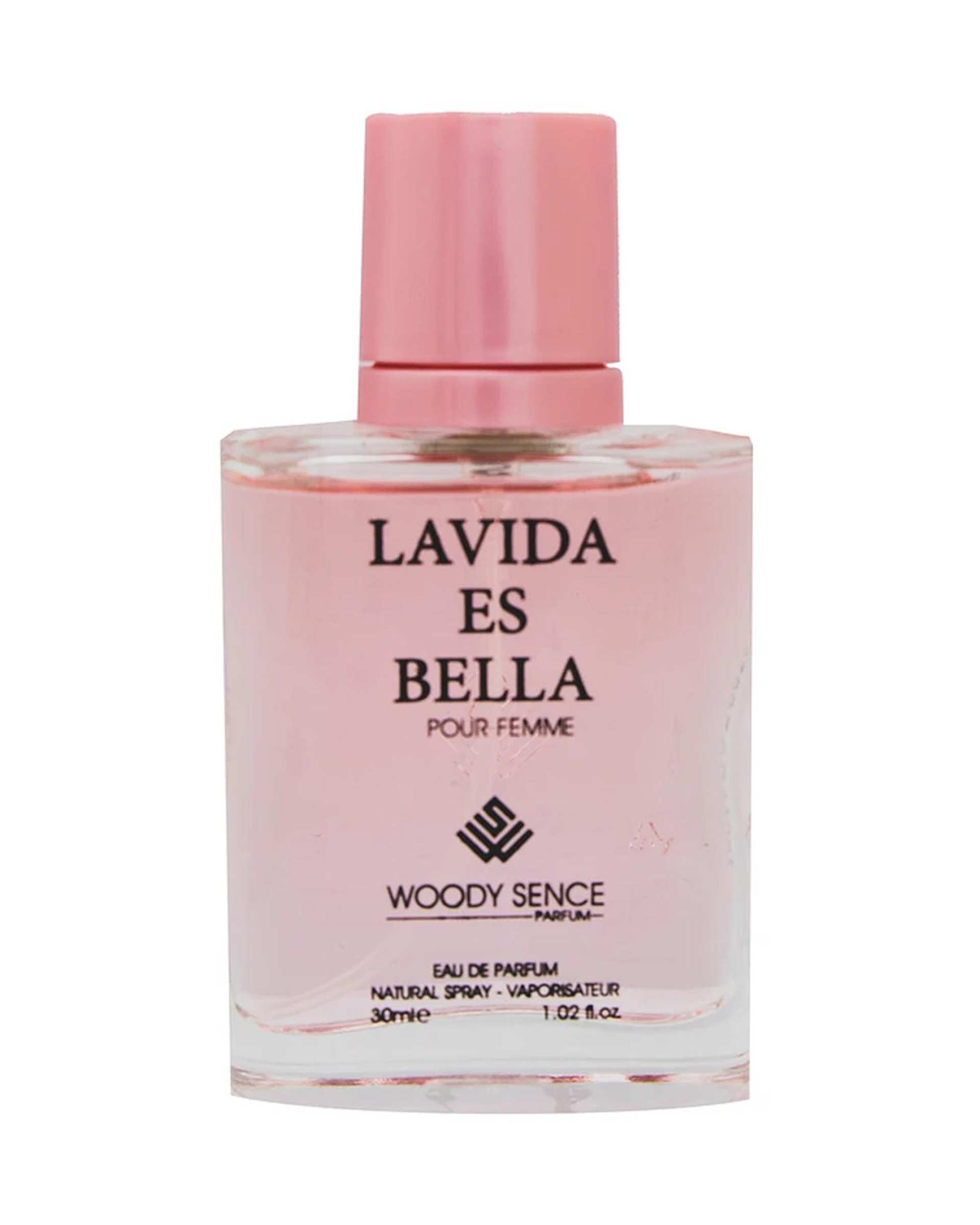عطر جیبی زنانه وودی سنس Woody Sence مدل la vie est belle حجم 30ml