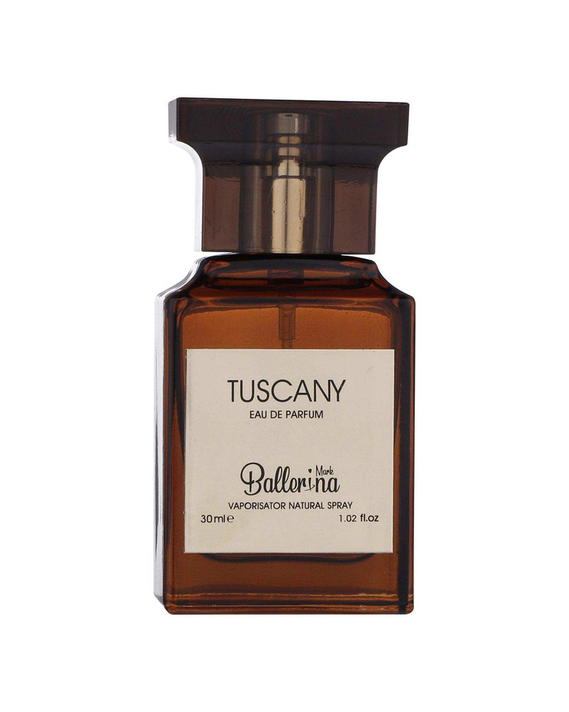 عطر جیبی مردانه بالرینا Ballerina مدل TUSCANY حجم 30ml