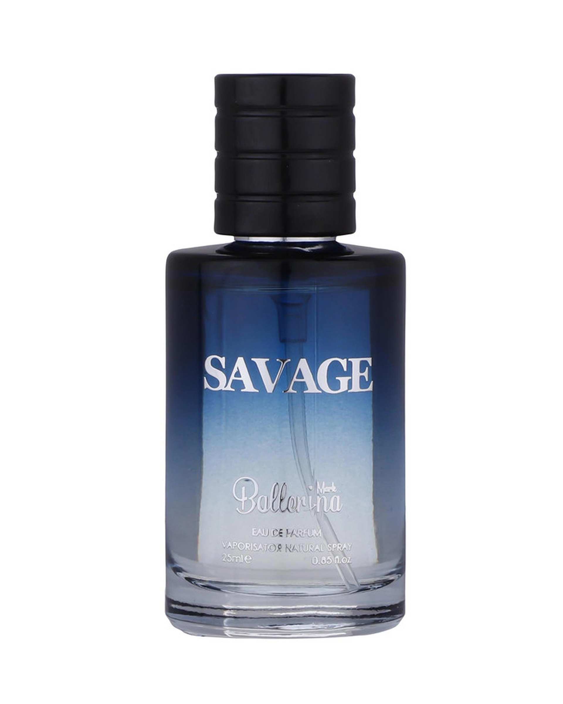 عطر جیبی مردانه بالرینا Ballerina مدل SAVAGE حجم 25ml