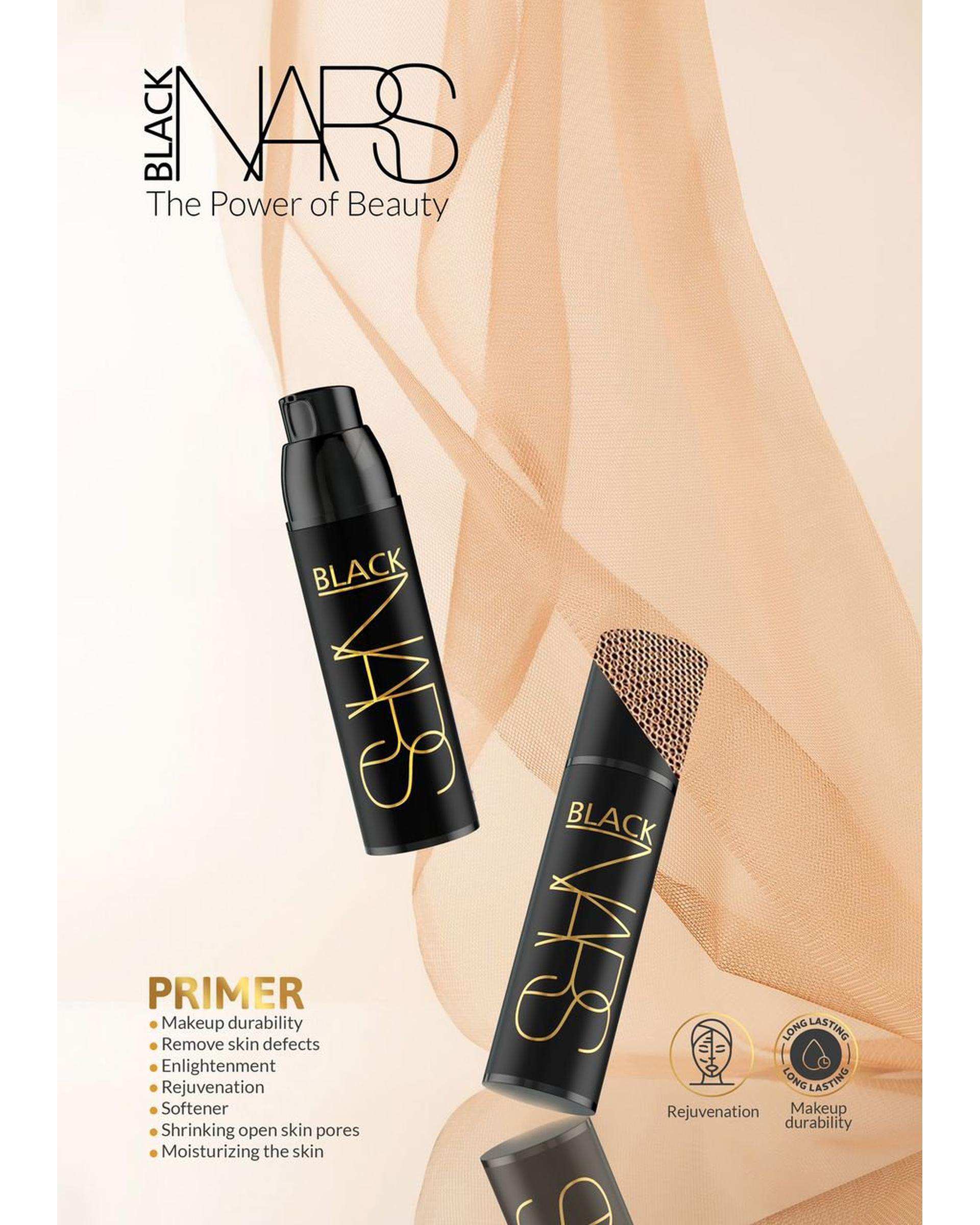 پرایمر سیلیکونی بلک نارس Black Nars مناسب انواع پوست حجم 30ml