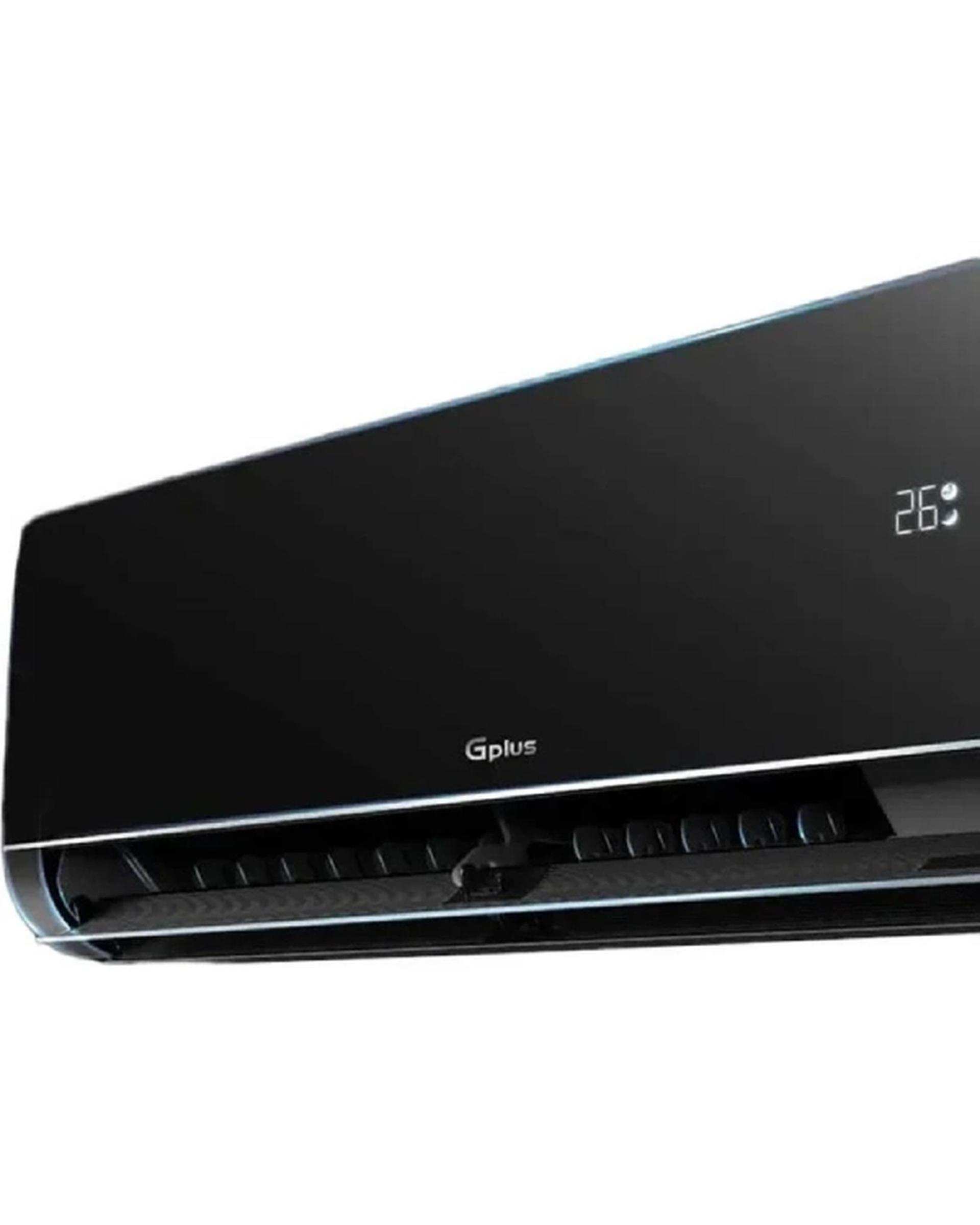 کولر گازی اینورتر 24000 روتاری جی پلاس Gplus پنل مشکی مدل GAC-TV24PL1