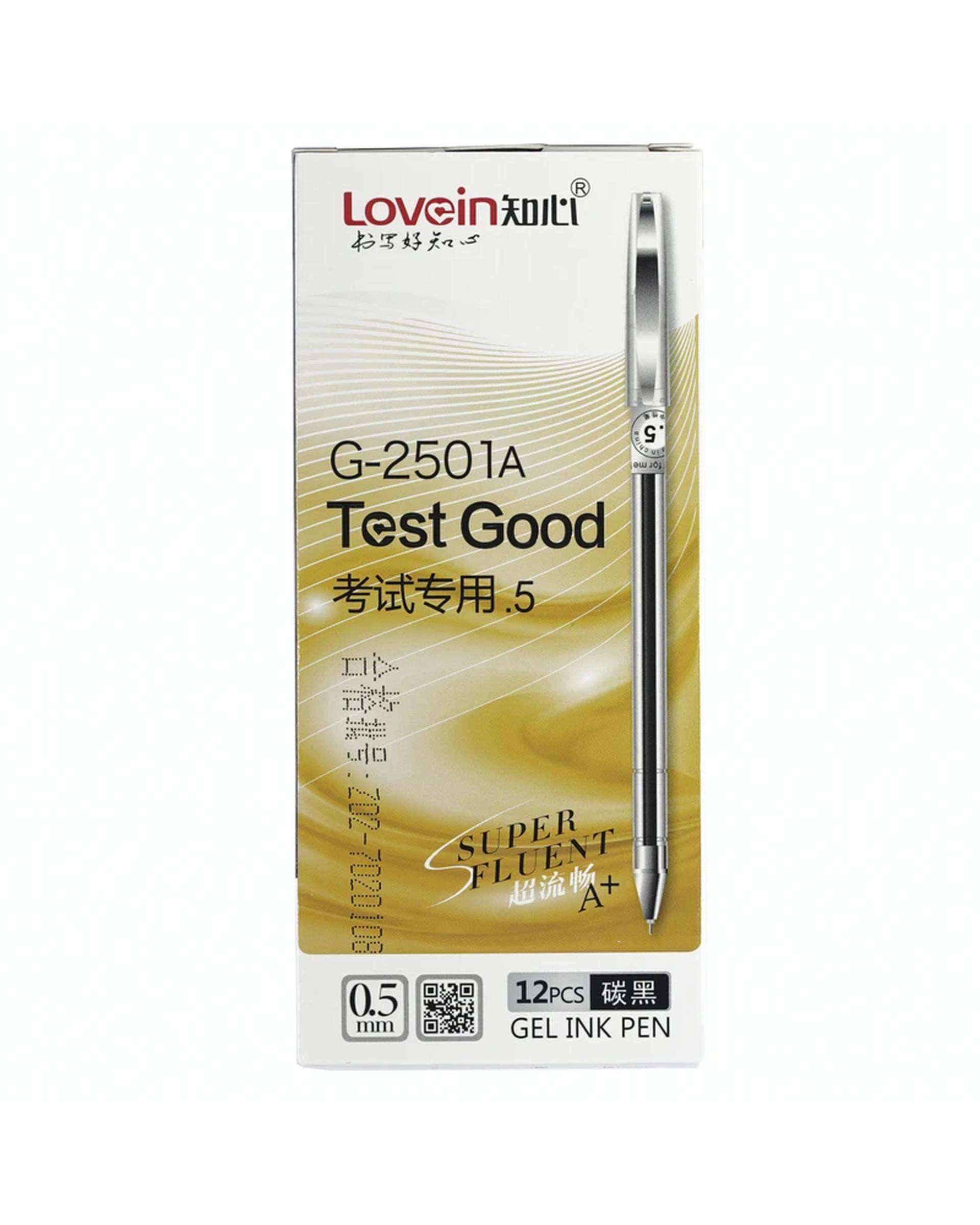 خودکار مشکی تست گود Test good مدل lovein بسته 2 عددی