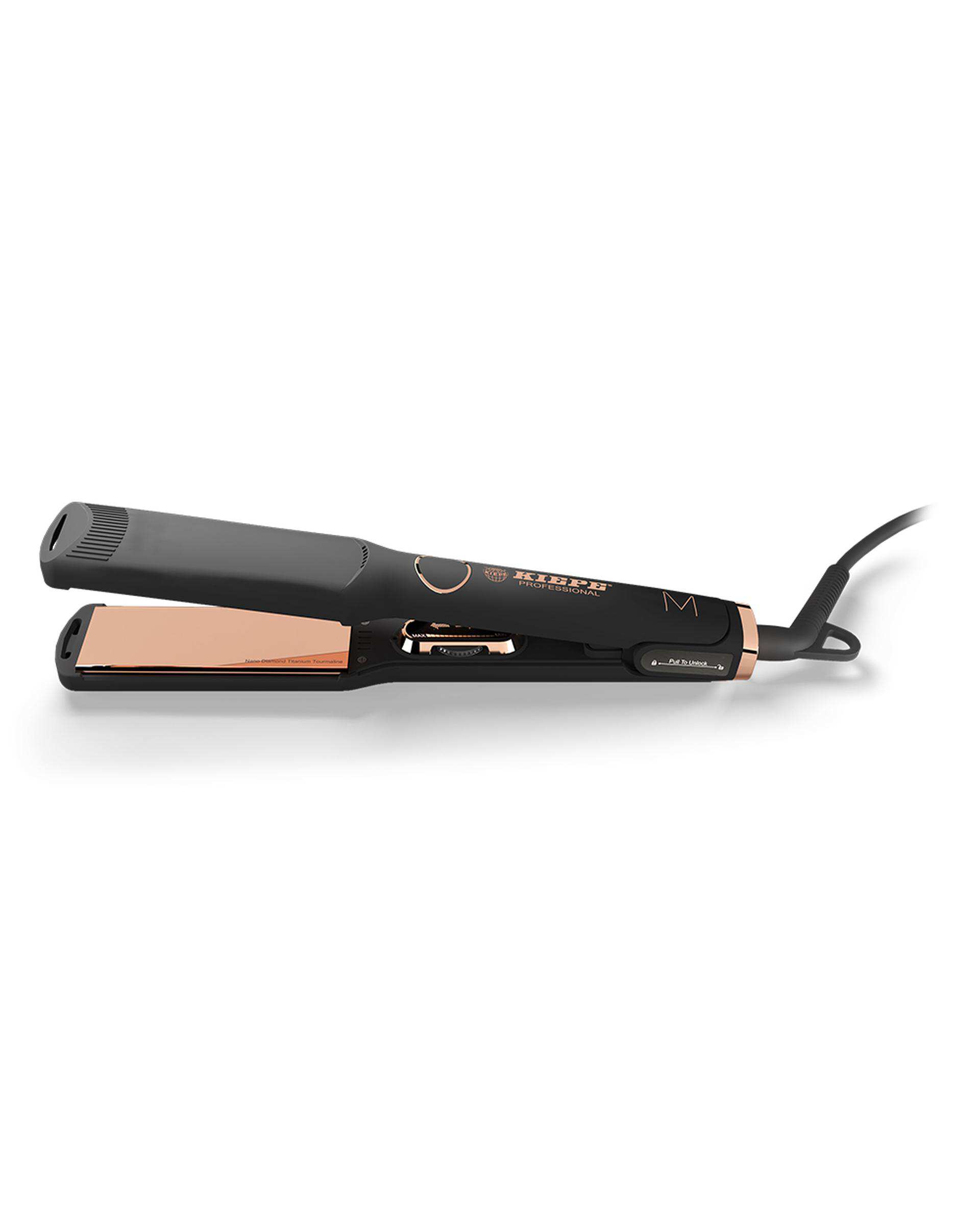 اتوی موی مشکی رزگلد کیپه Kiepe مدل پیور رزگلد PURE ROSE GOLD سایز M