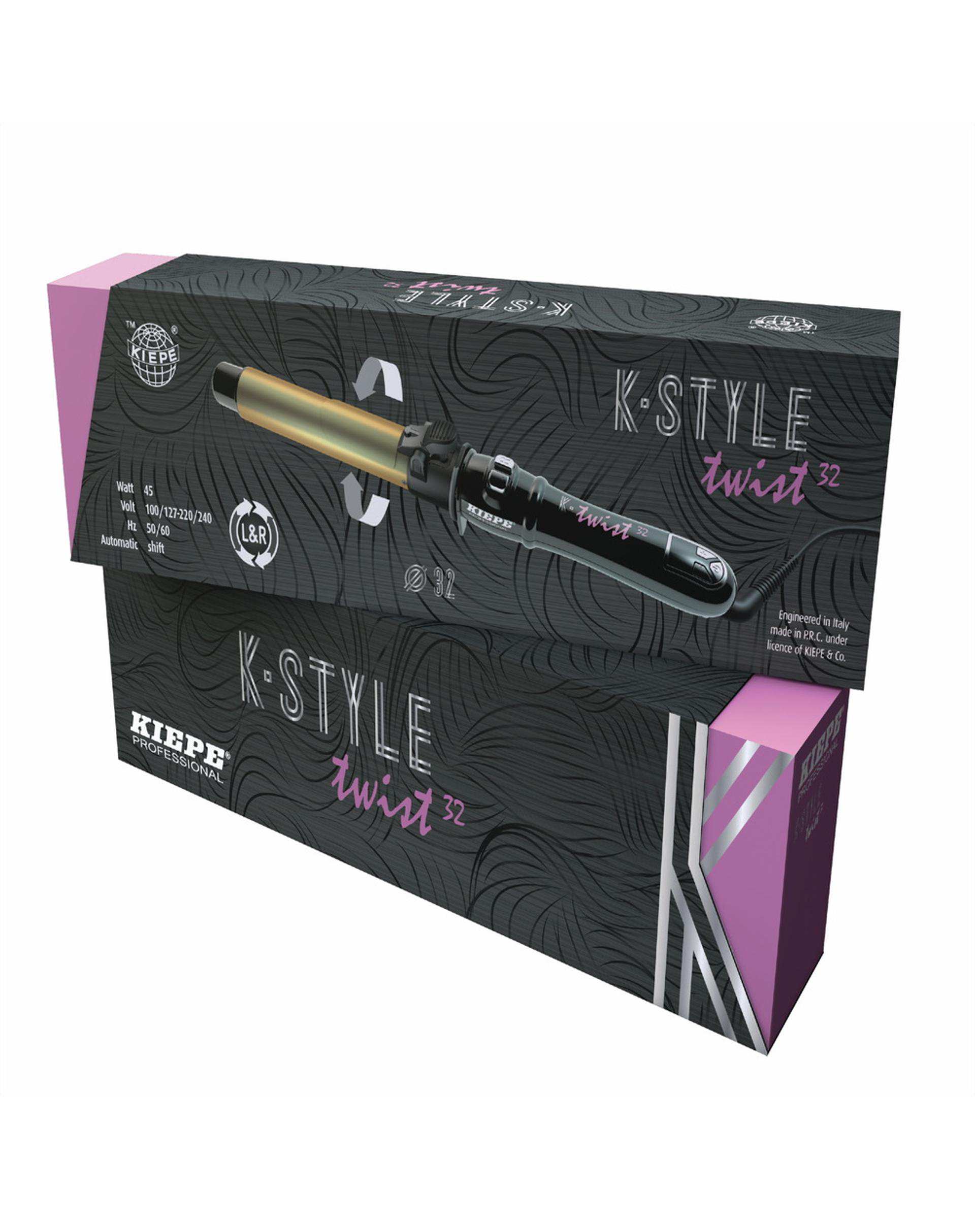 فر کننده موی چرخشی کیپه Kiepe مدل CONIC K-TWIST سایز 32mm