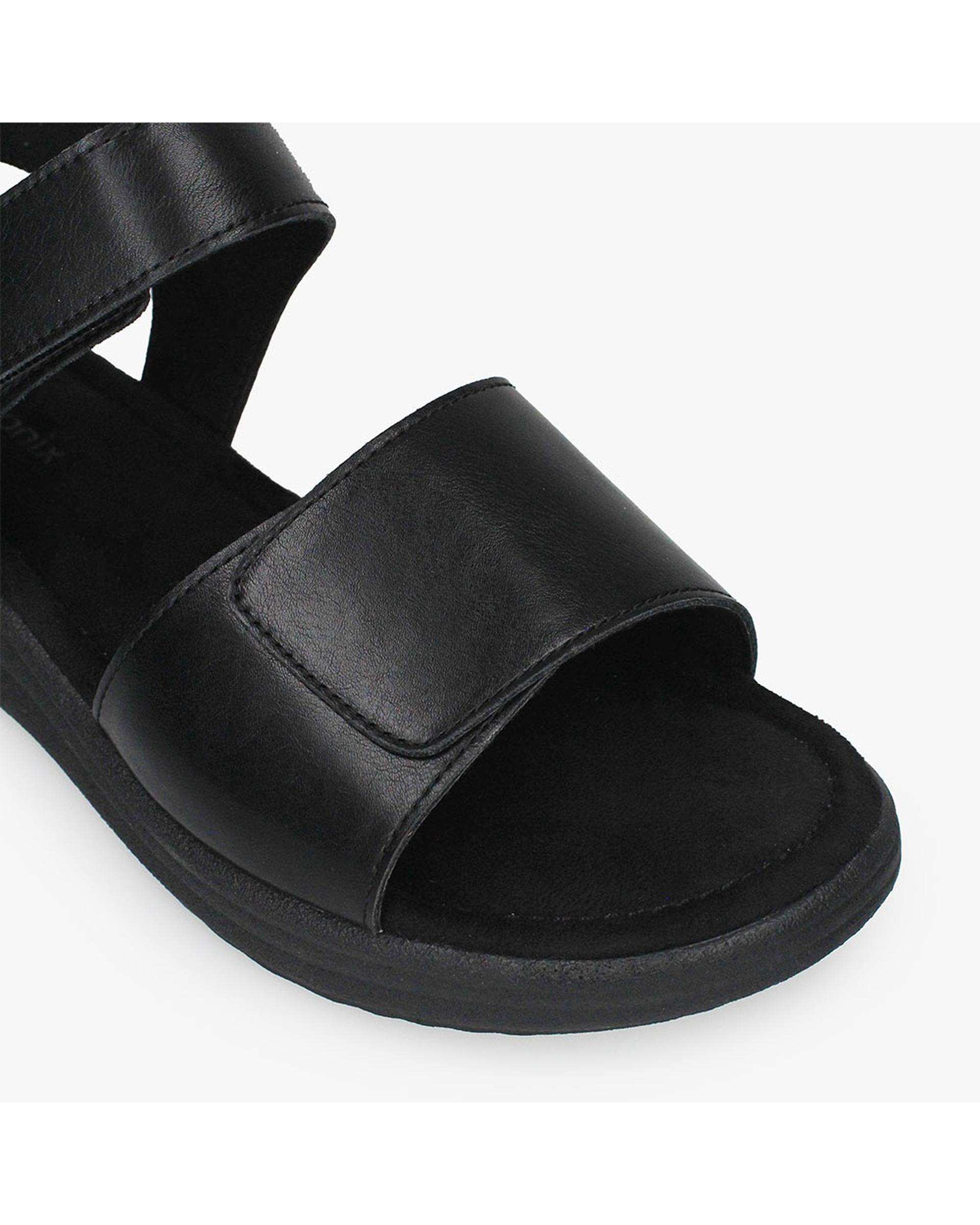 صندل زنانه طبی مشکی برتونیکس Berttonix کد GI-4260