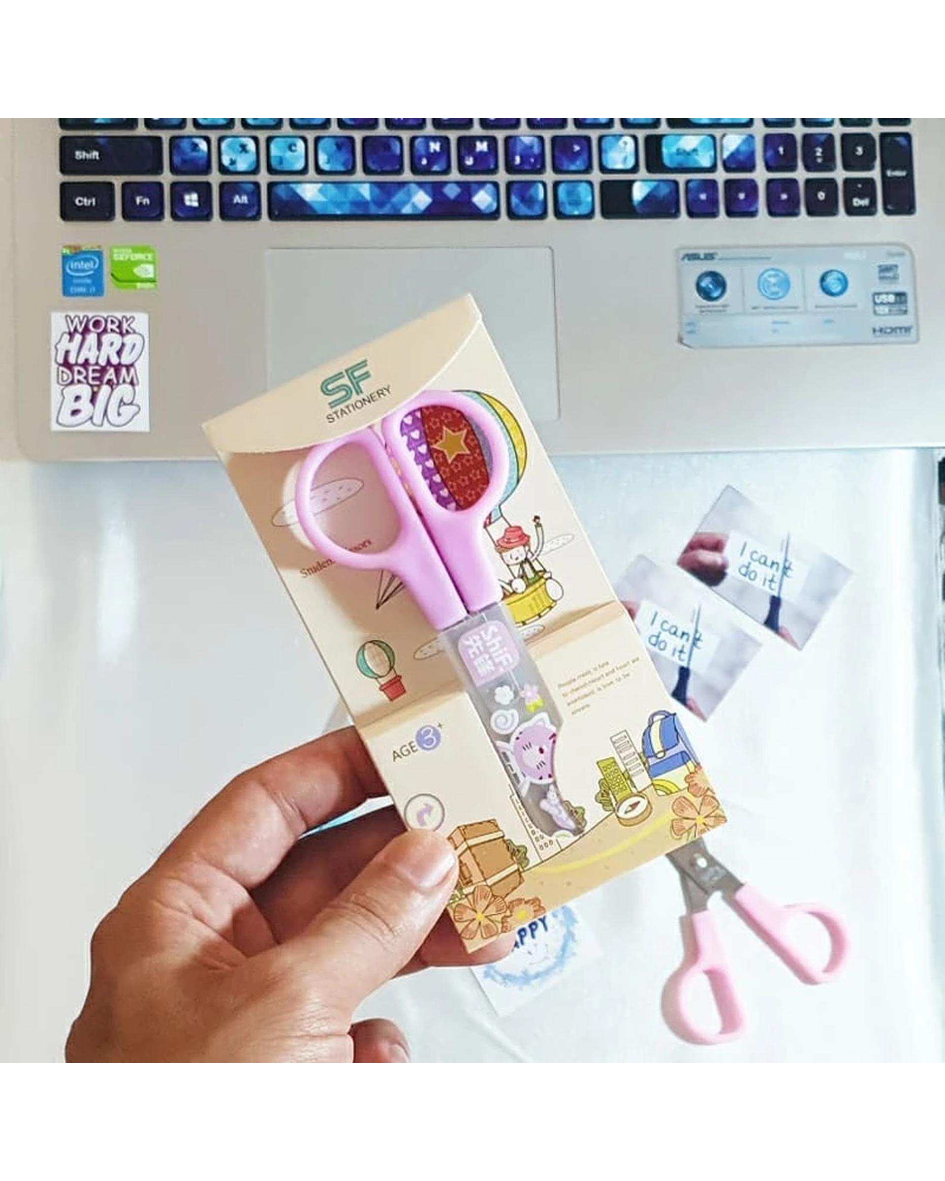 قیچی یاسی فانتزی شیف مدل غلاف دار