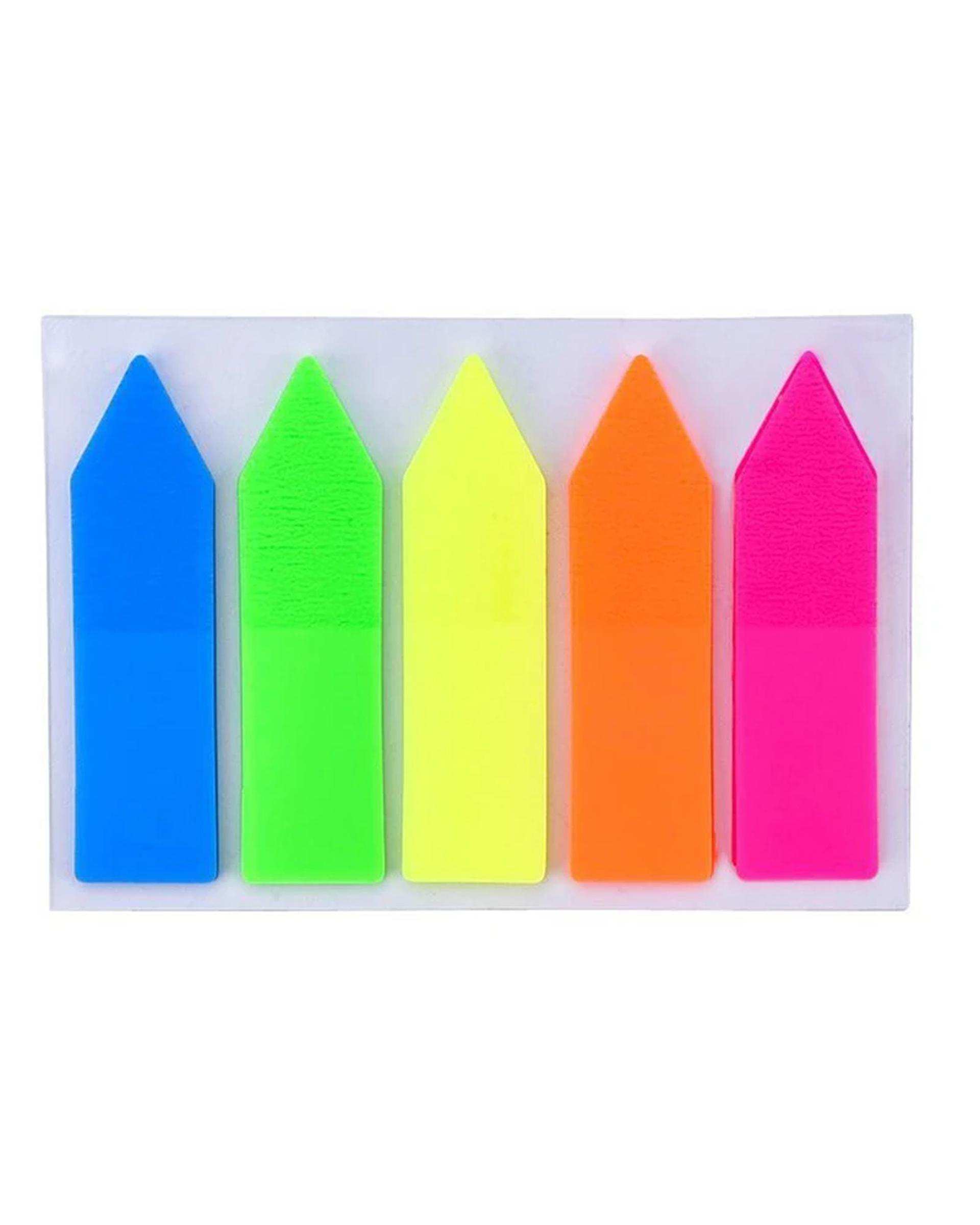 کاغذ یادداشت استیک نوت رنگی چسب دار مدل Flags