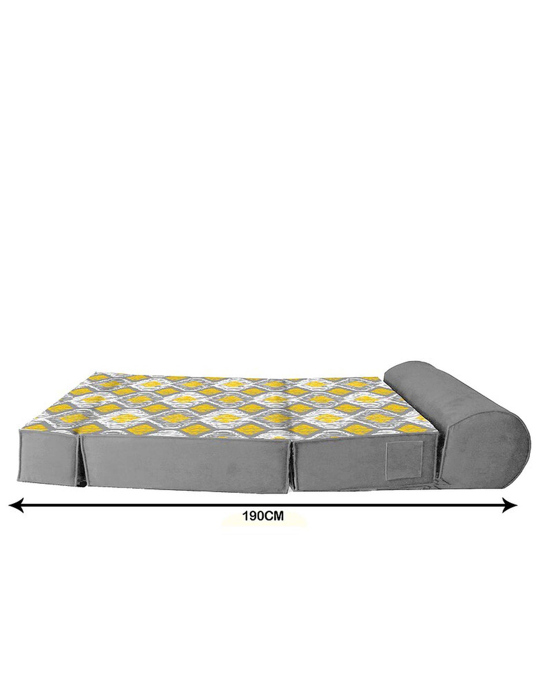 کاناپه تخت شو یک نفره نوپه هوم Nopehome مدل لوزی کد M1063