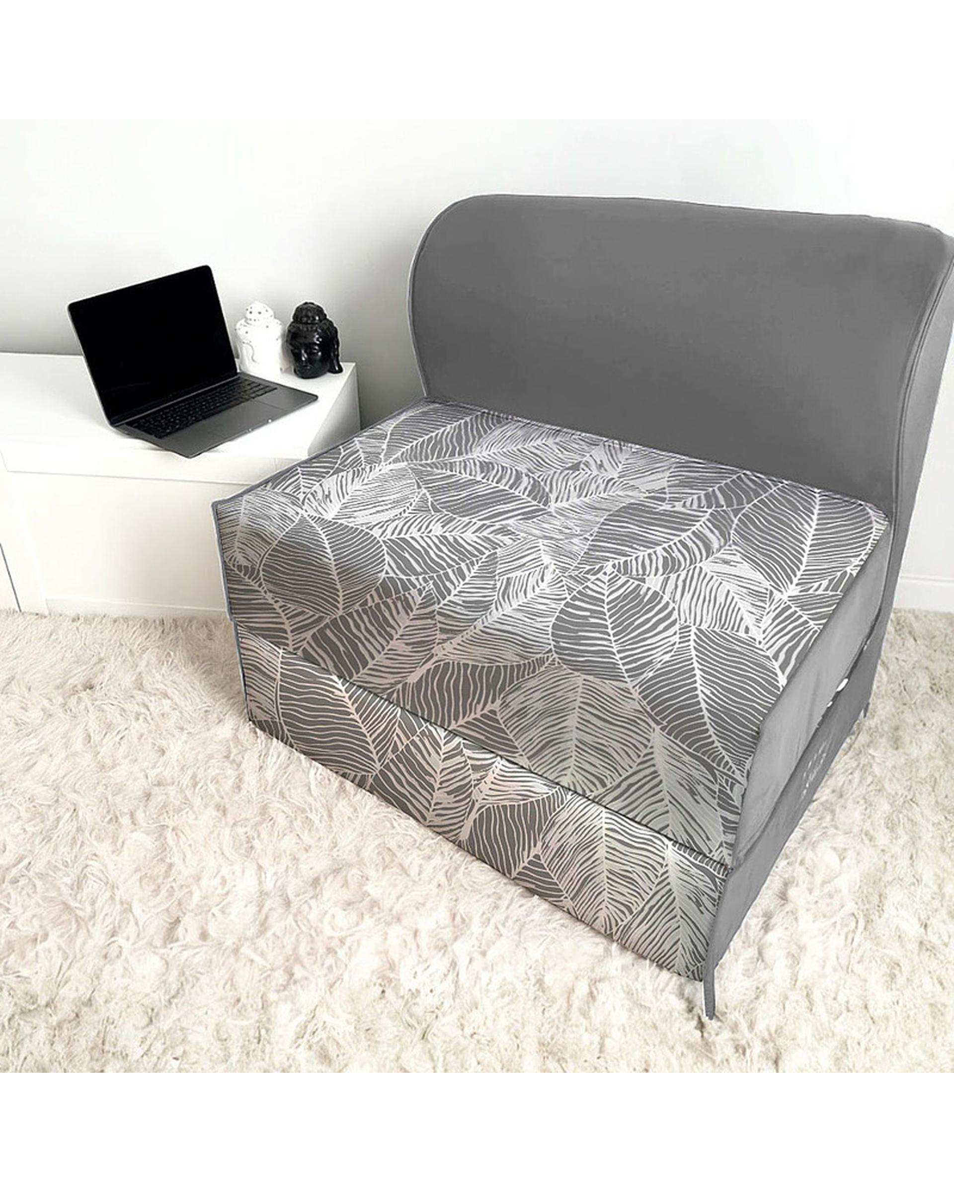 کاناپه تخت شو یک نفره نوپه هوم Nopehome مدل برگ مینیمال کد M1071