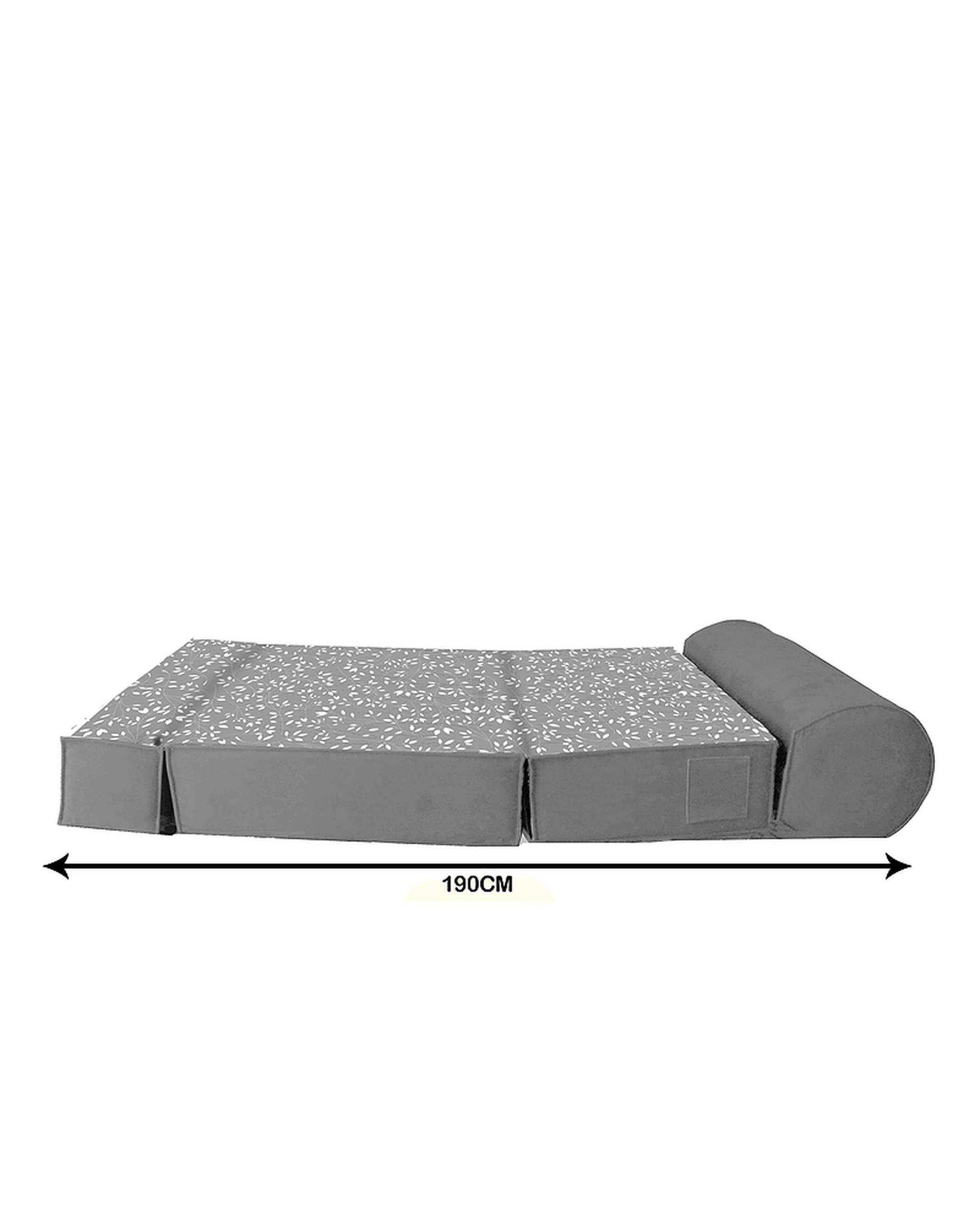 کاناپه تخت شو یک نفره نوپه هوم Nopehome مدل گل ریز مینیمال کد M1086