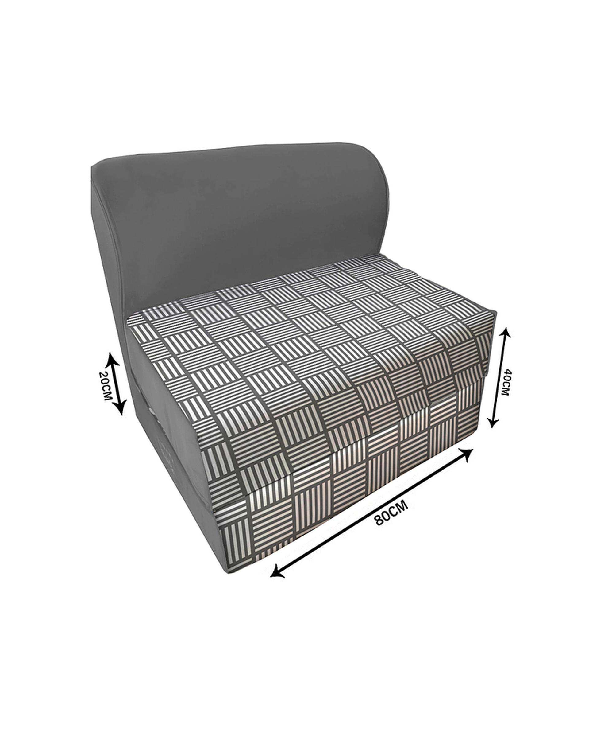 کاناپه تخت شو یک نفره نوپه هوم Nopehome مدل پترن مینیمال حصیری کد M1096