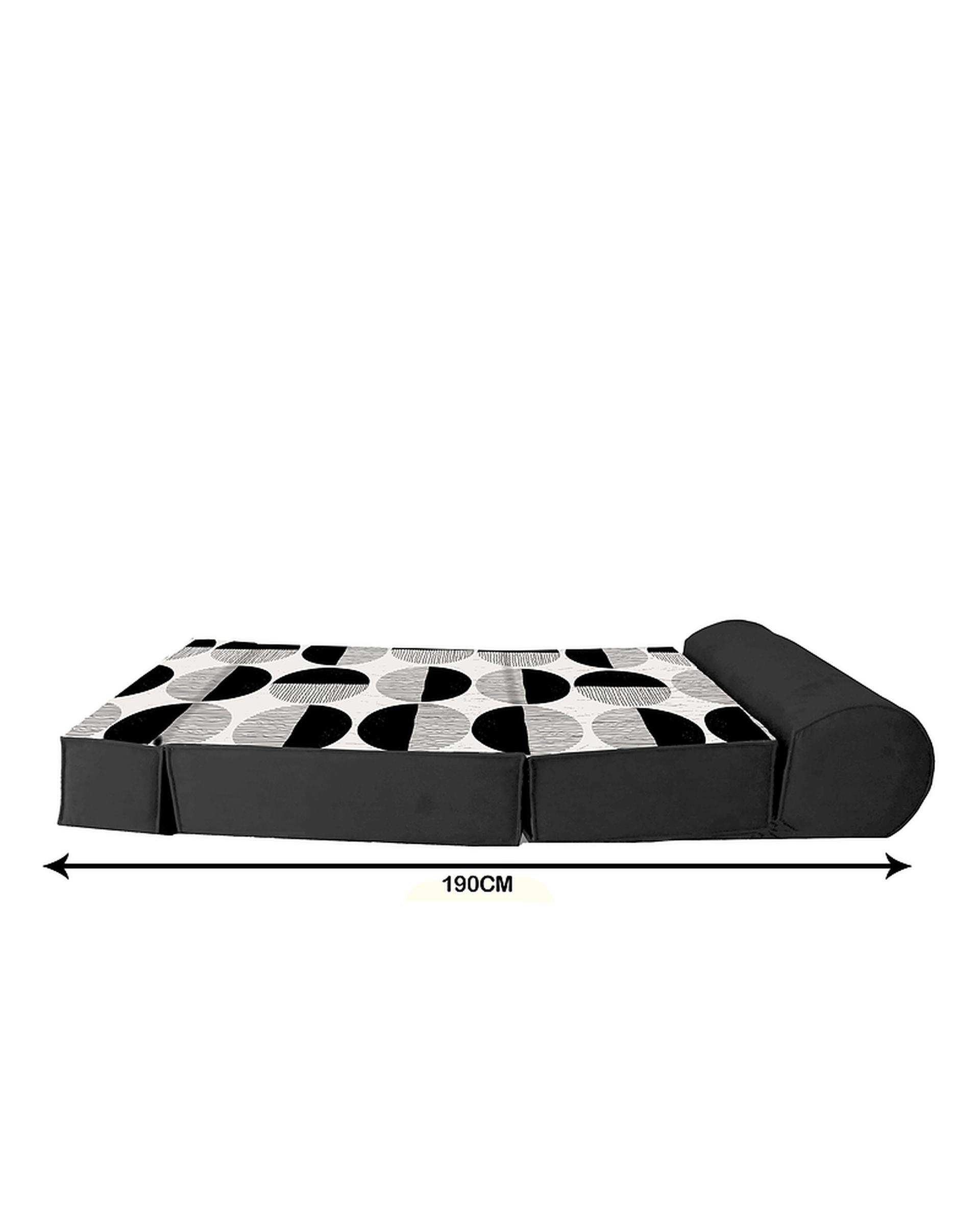 کاناپه تخت شو یک نفره نوپه هوم Nopehome مدل دایره مینیمال کد M1119