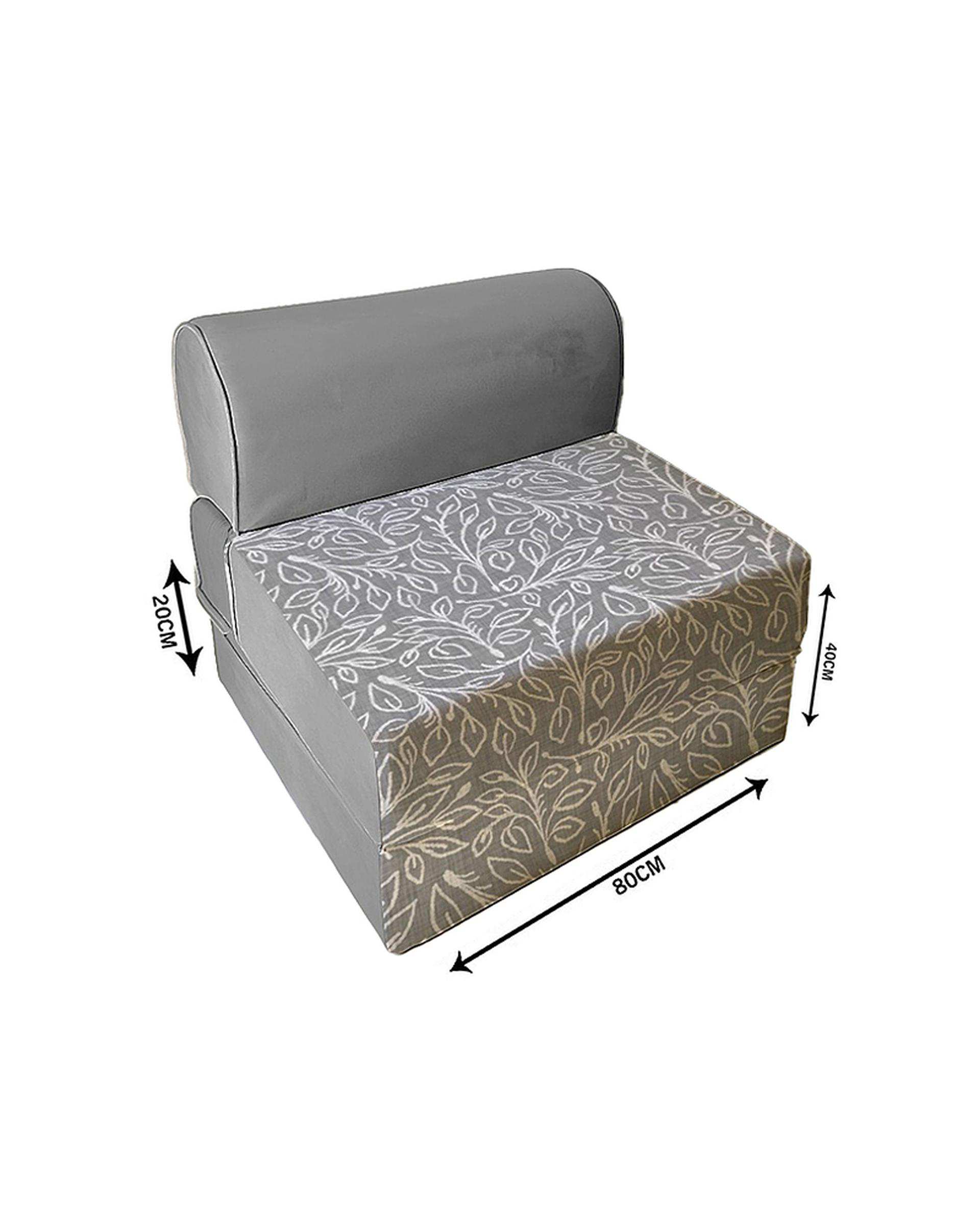 کاناپه تخت شو یک نفره نوپه هوم Nopehome مدل برگ مینیمال کد M1122