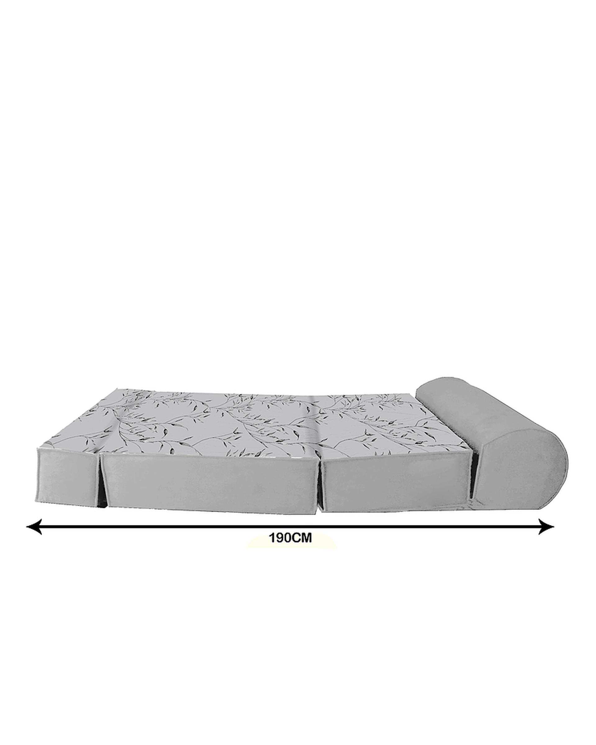 کاناپه تخت شو یک نفره نوپه هوم Nopehome مدل شاخ و برگ مینیمال کد M1126