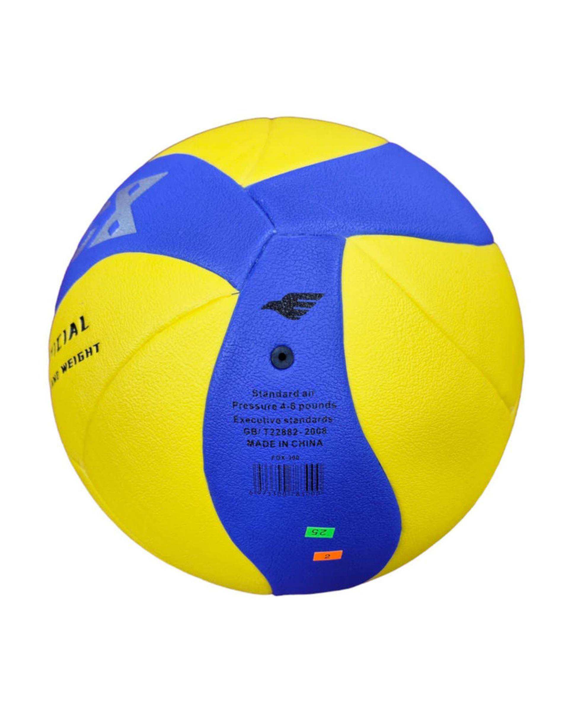 توپ والیبال زرد لیمویی فاکس مدل کانادا