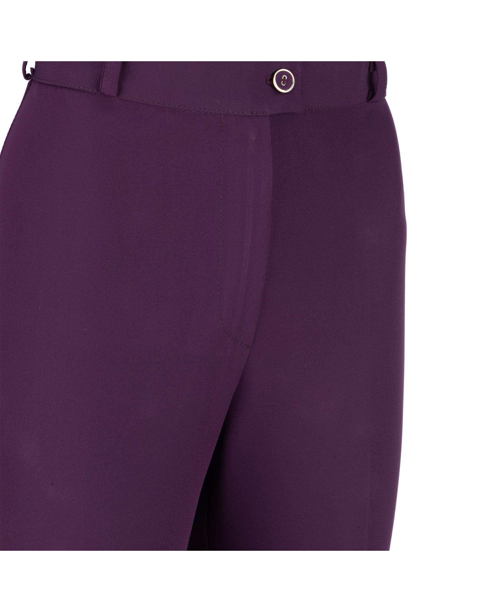 ست کت و شلوار زنانه بنفش السانا Elsana مدل تپش کد 794