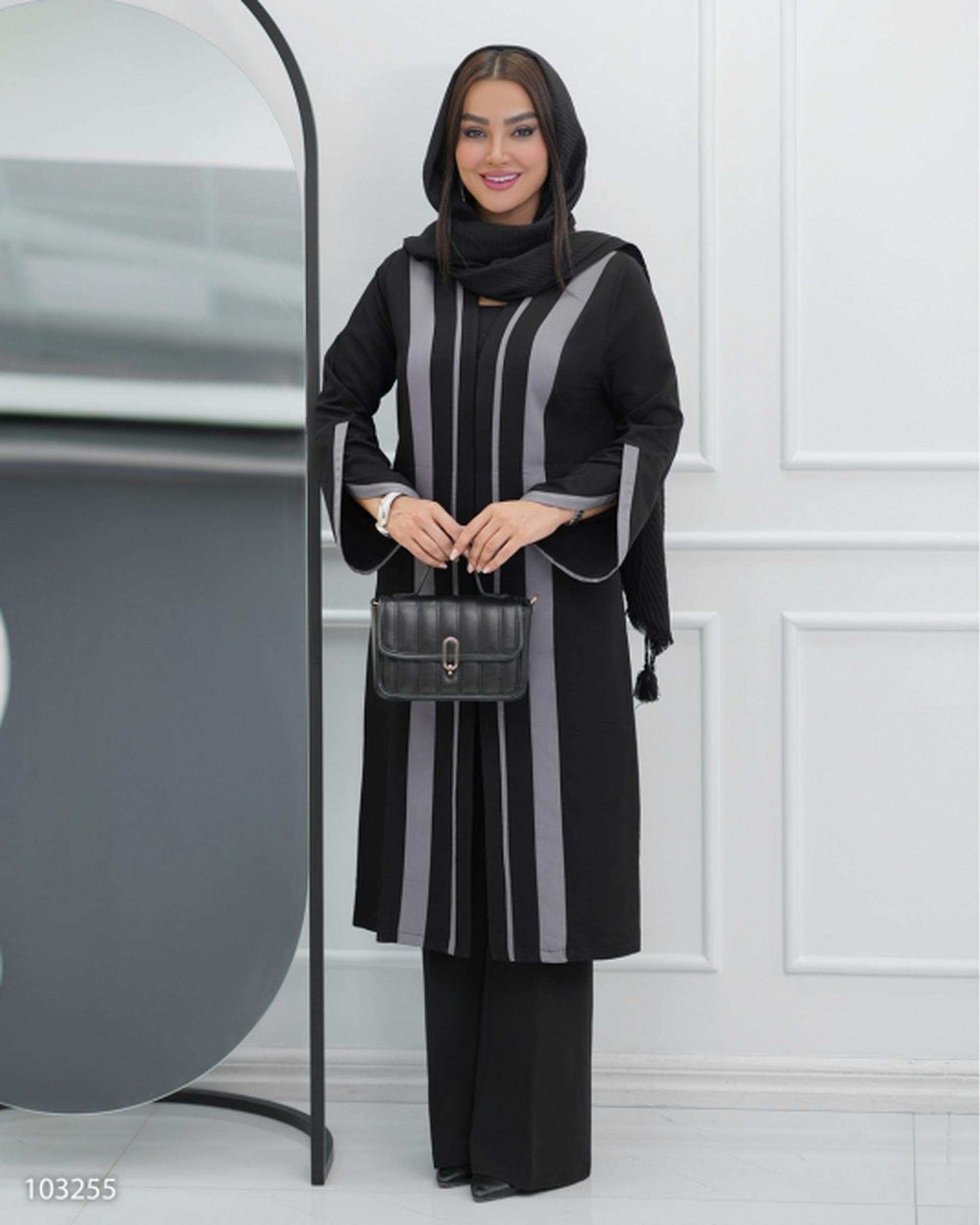 مانتو بلند زنانه مدل شایسته السانا Elsana کد 1032