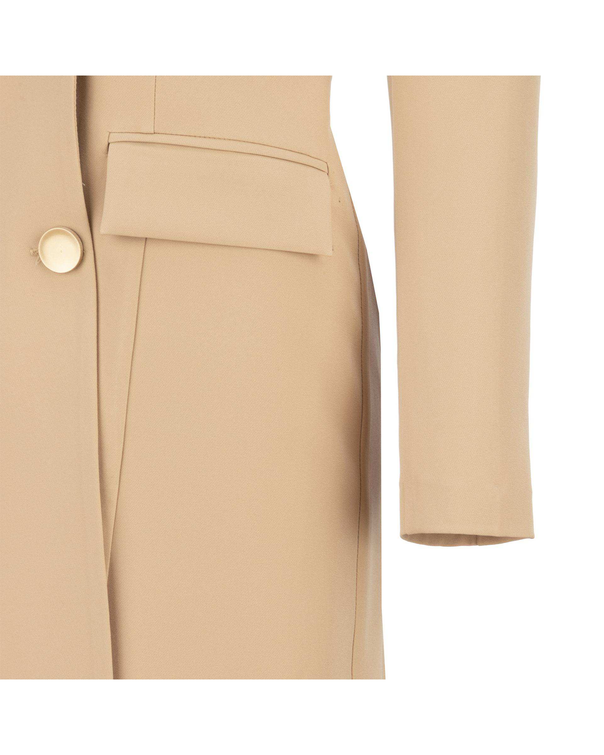 کت زنانه نخودی السانا Elsana مدل شانار کد 1348