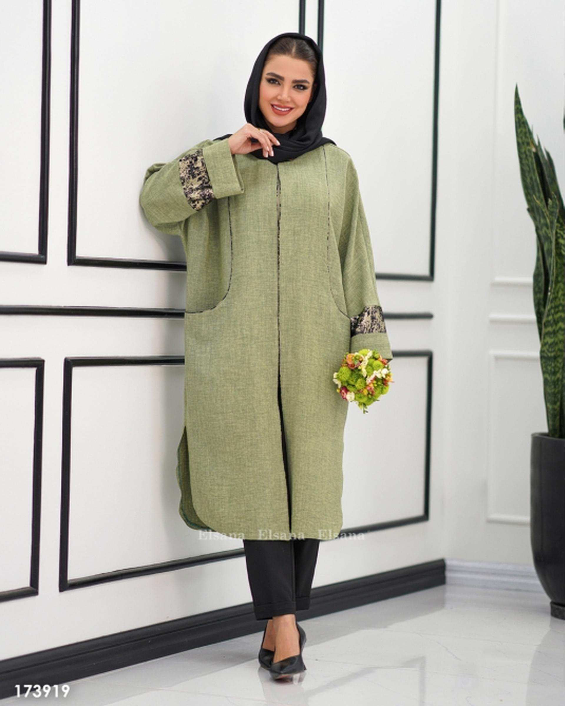 مانتو زنانه مدل پرنگ السانا Elsana کد 1739