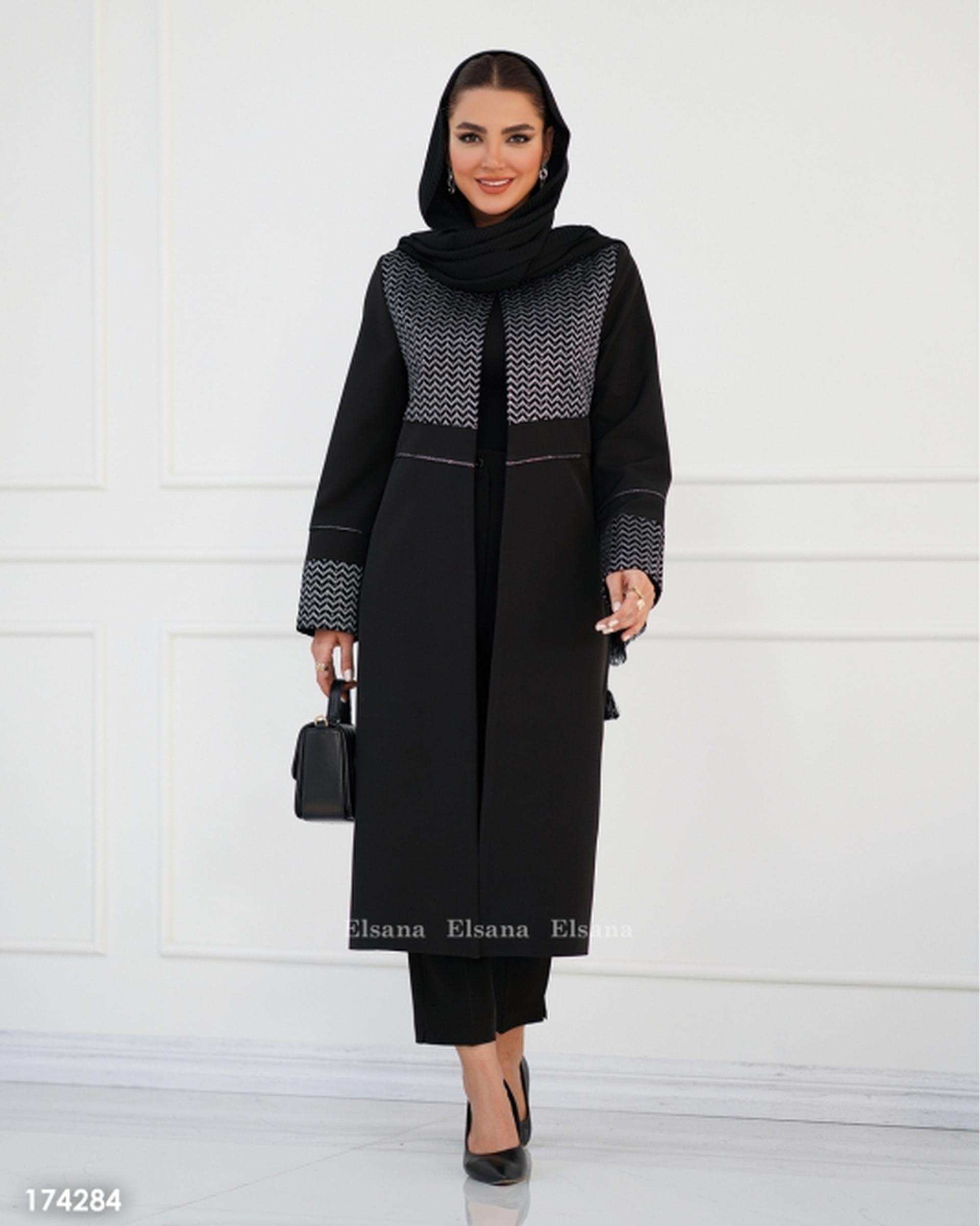 مانتو مجلسی زنانه مدل ماهدخت السانا Elsana کد 1742