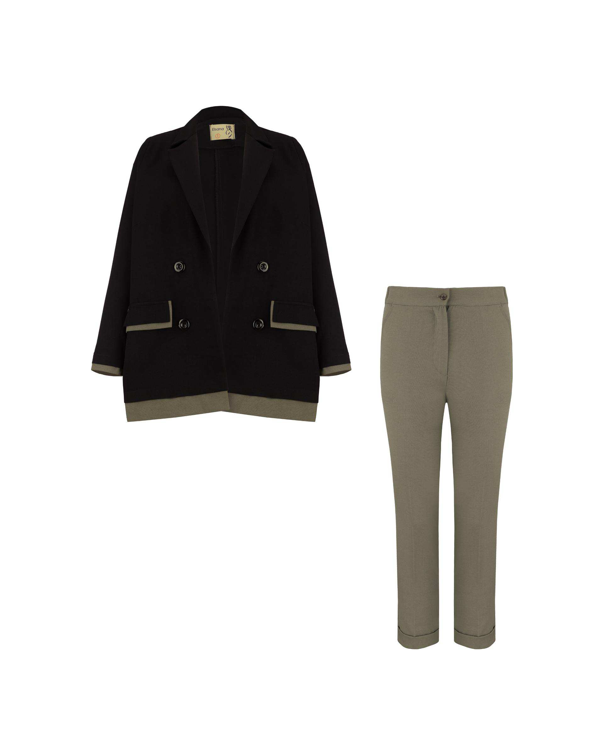 ست کت و شلوار زنانه مدل سونار السانا Elsana کد 1892