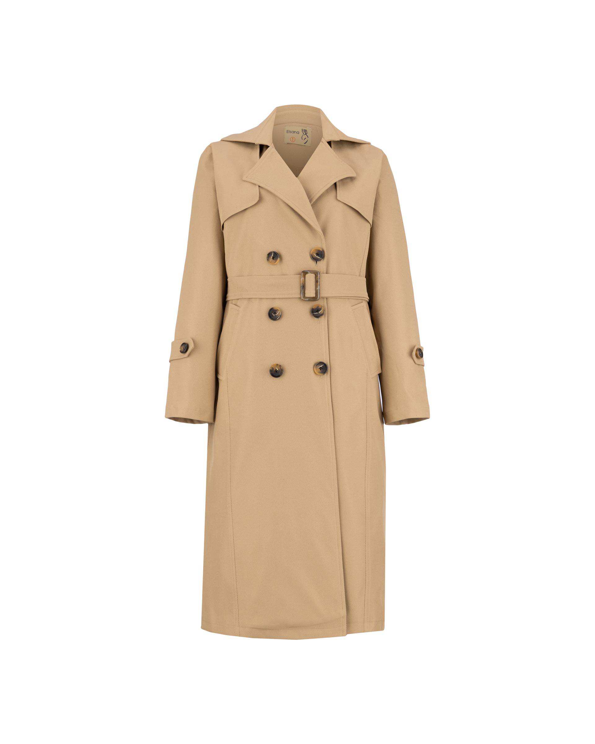 ترنج کت زنانه کرم السانا Elsana مدل یاسان کد 2044