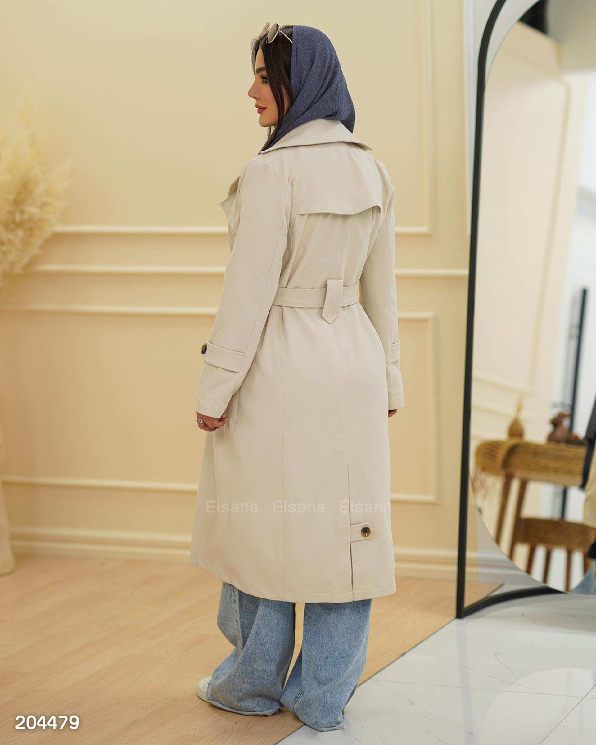 ترنج کت زنانه استخوانی السانا Elsana مدل یاسان کد 2044