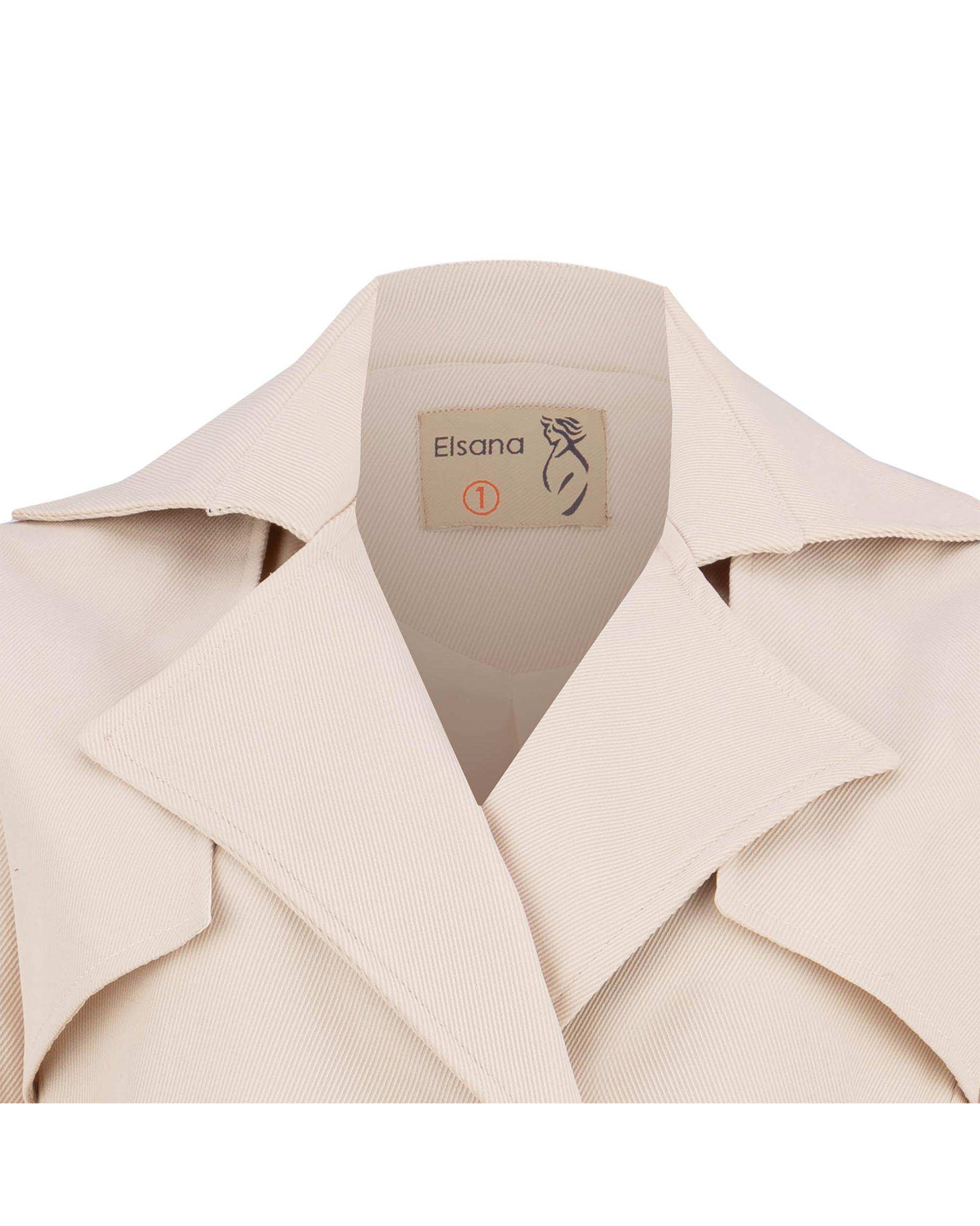 ترنج کت زنانه استخوانی السانا Elsana مدل یاسان کد 2044