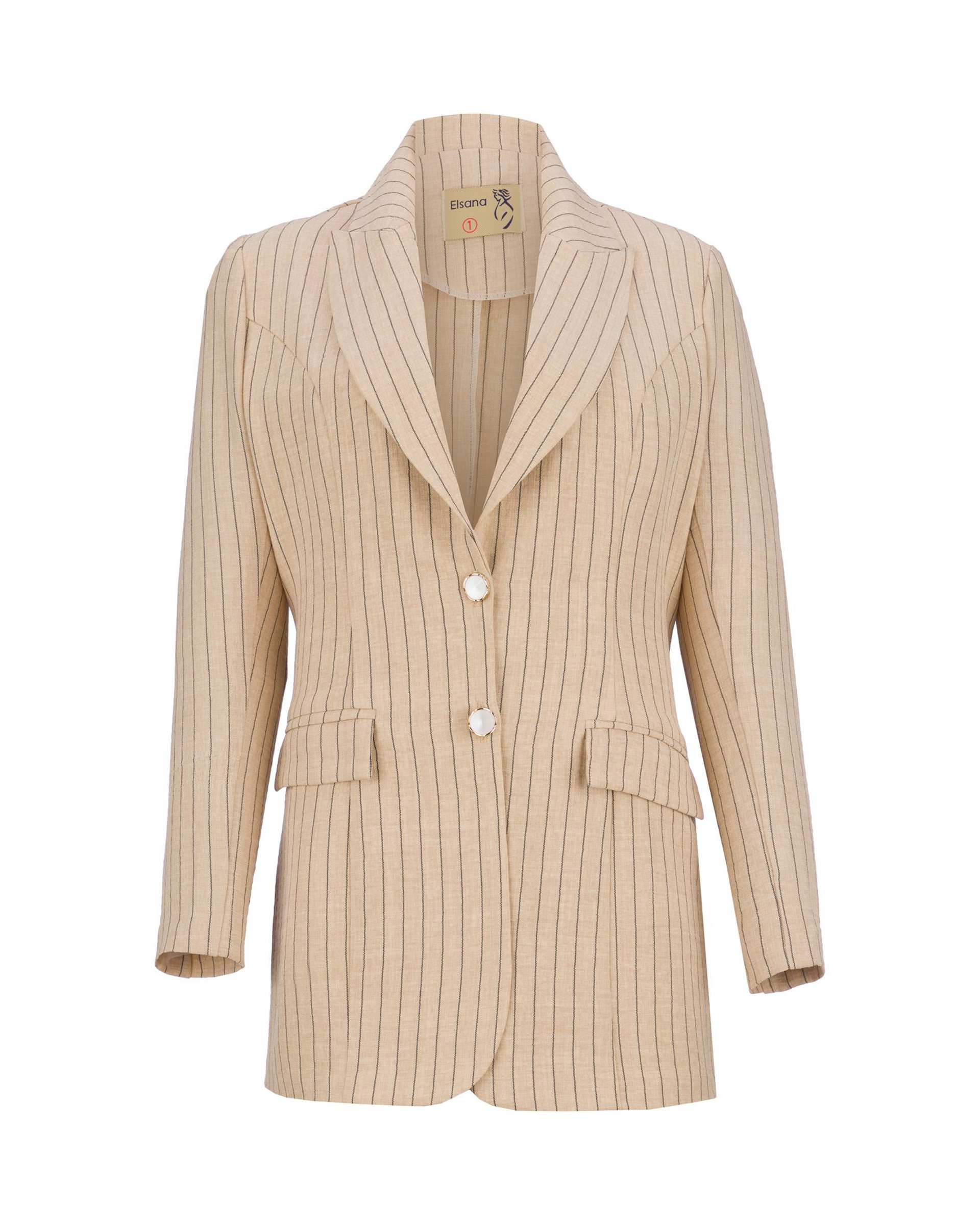 کت زنانه مدل شالیزه السانا Elsana کد 2056