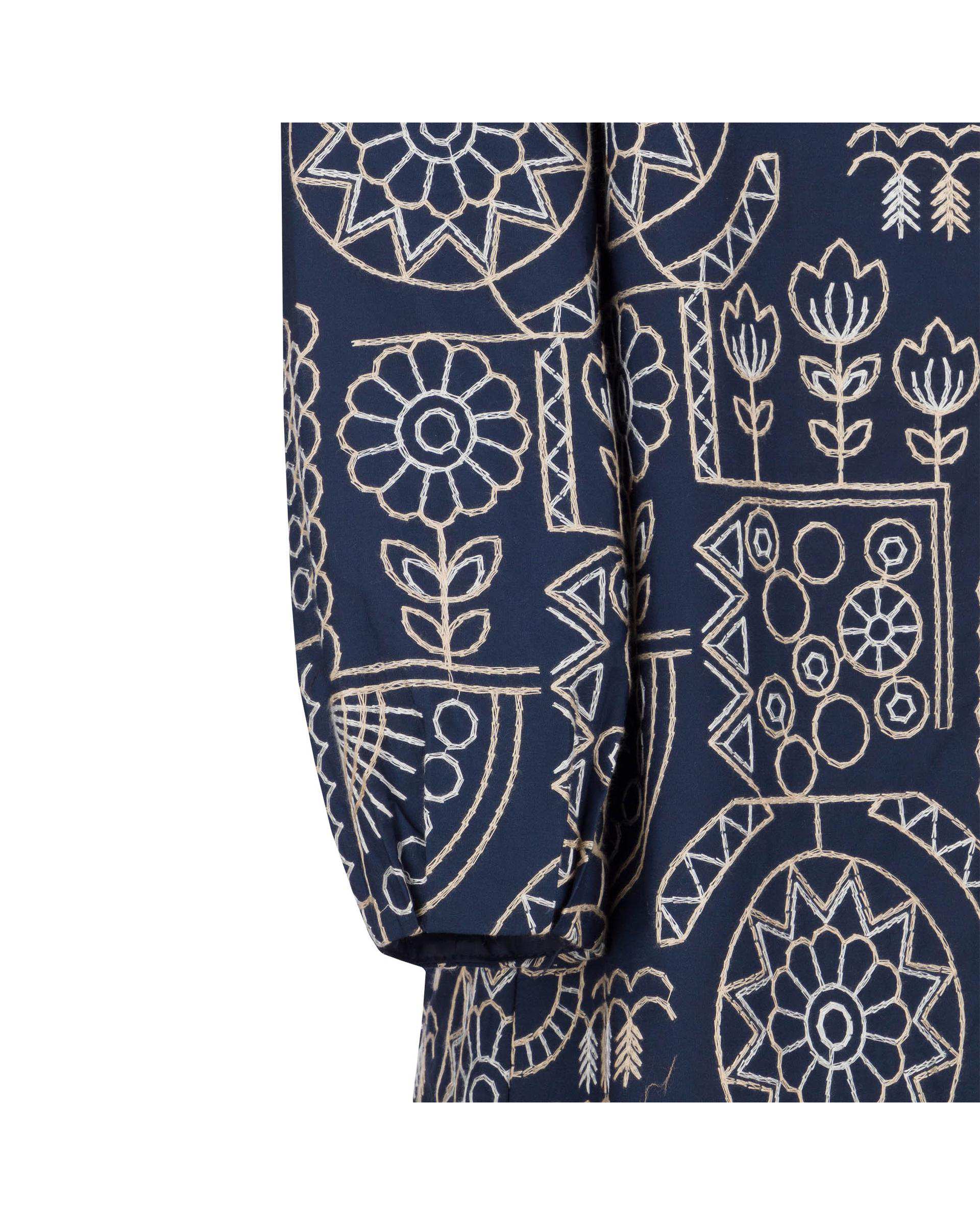 مانتو زنانه سرمه ای السانا Elsana مدل ژانین کد 2072