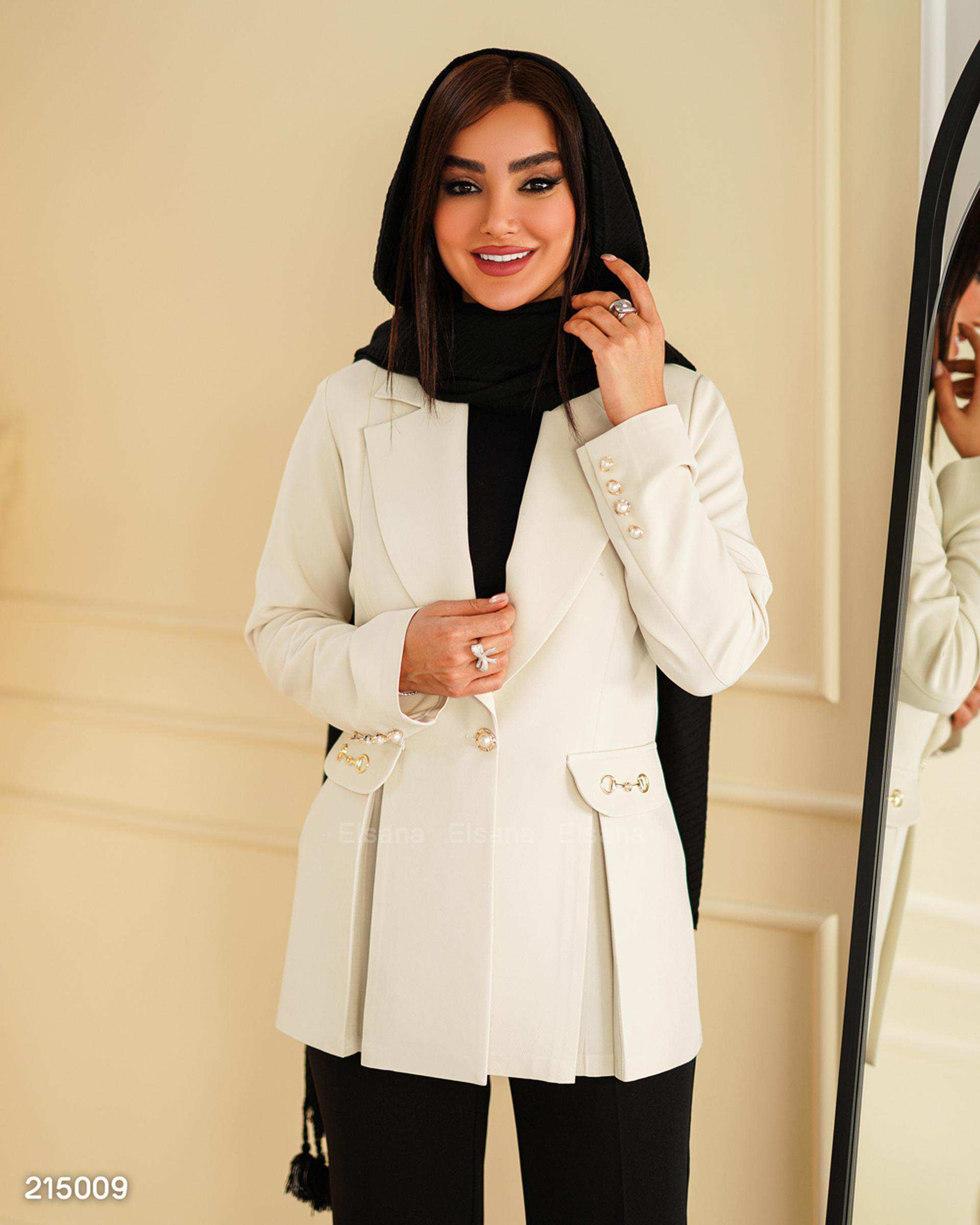 کت زنانه شیری السانا Elsana مدل دریس کد 2150