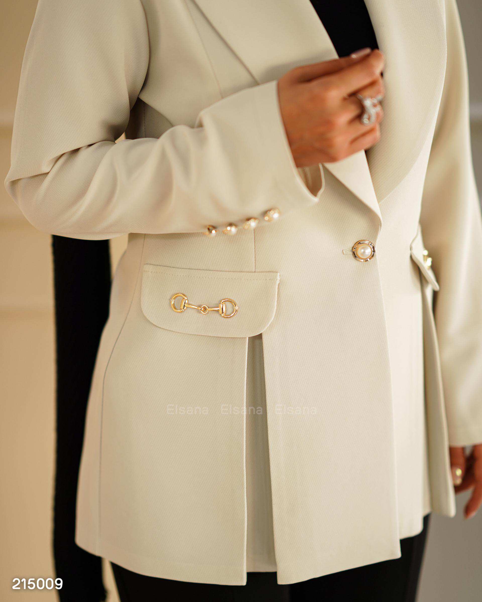 کت زنانه شیری السانا Elsana مدل دریس کد 2150