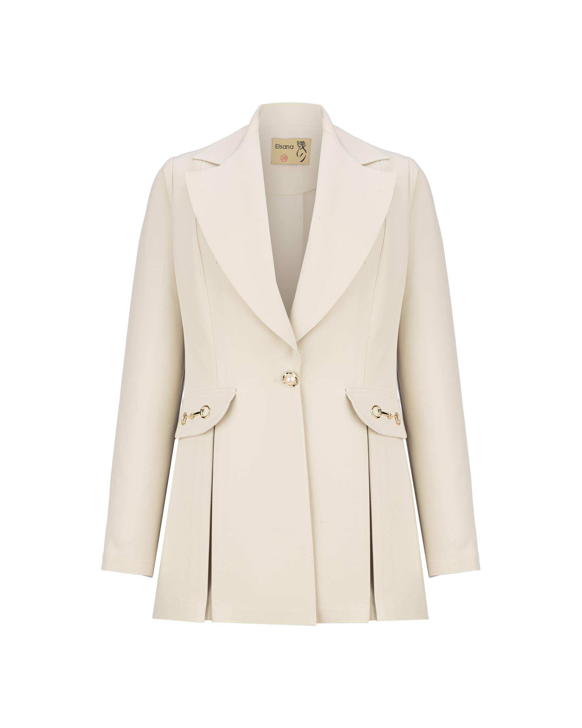 کت زنانه شیری السانا Elsana مدل دریس کد 2150