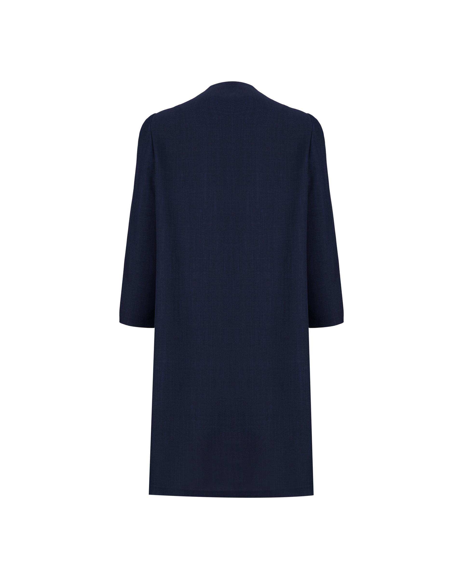 مانتو زنانه سرمه ای السانا Elsana مدل تینوش کد 2162