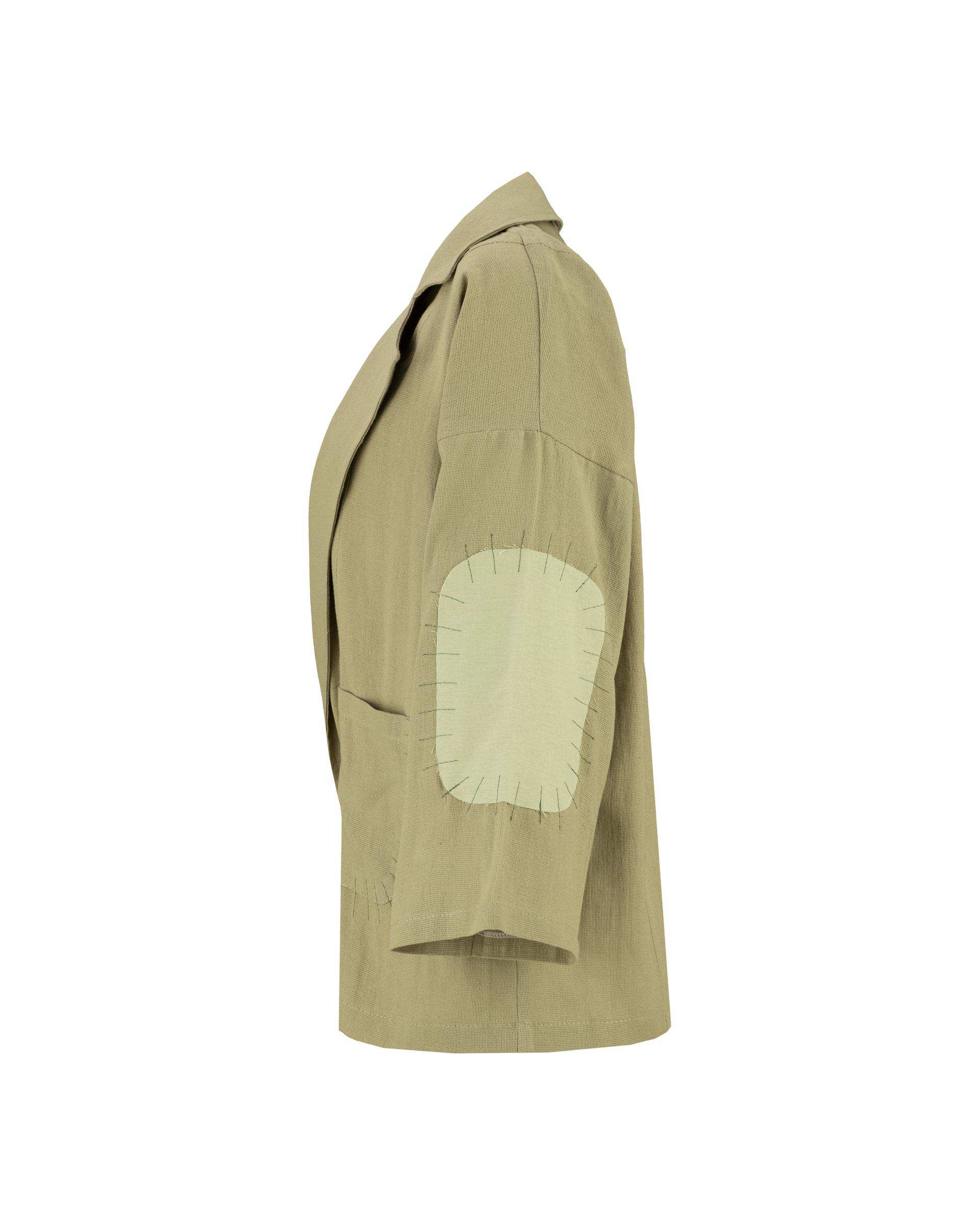 مانتو زنانه سبز سدری السانا Elsana مدل ریتاج کد 2227