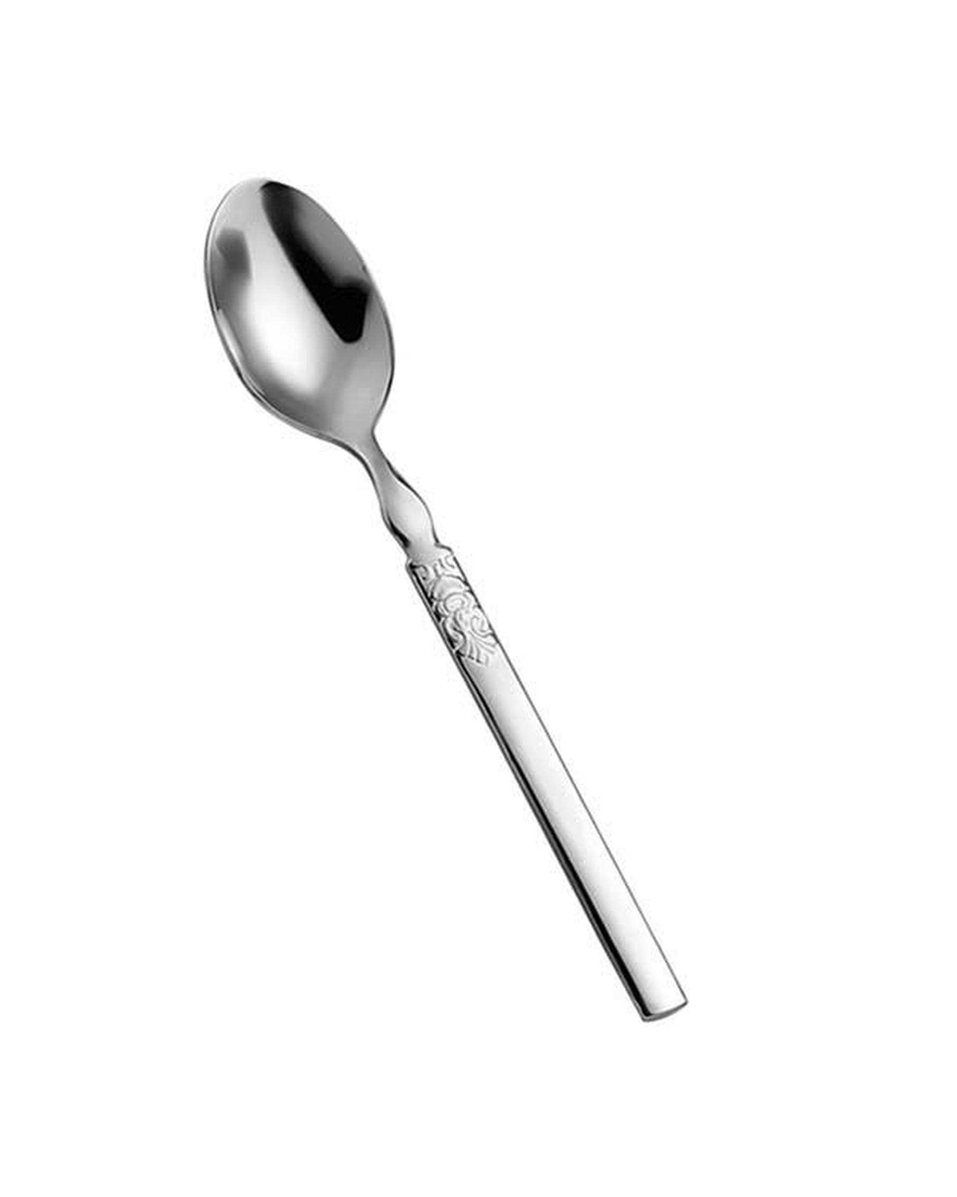 سرویس قاشق و چنگال 60 پارچه 8 نفره استیل جی فی نی GIFFINI مدل 55 لاکچری