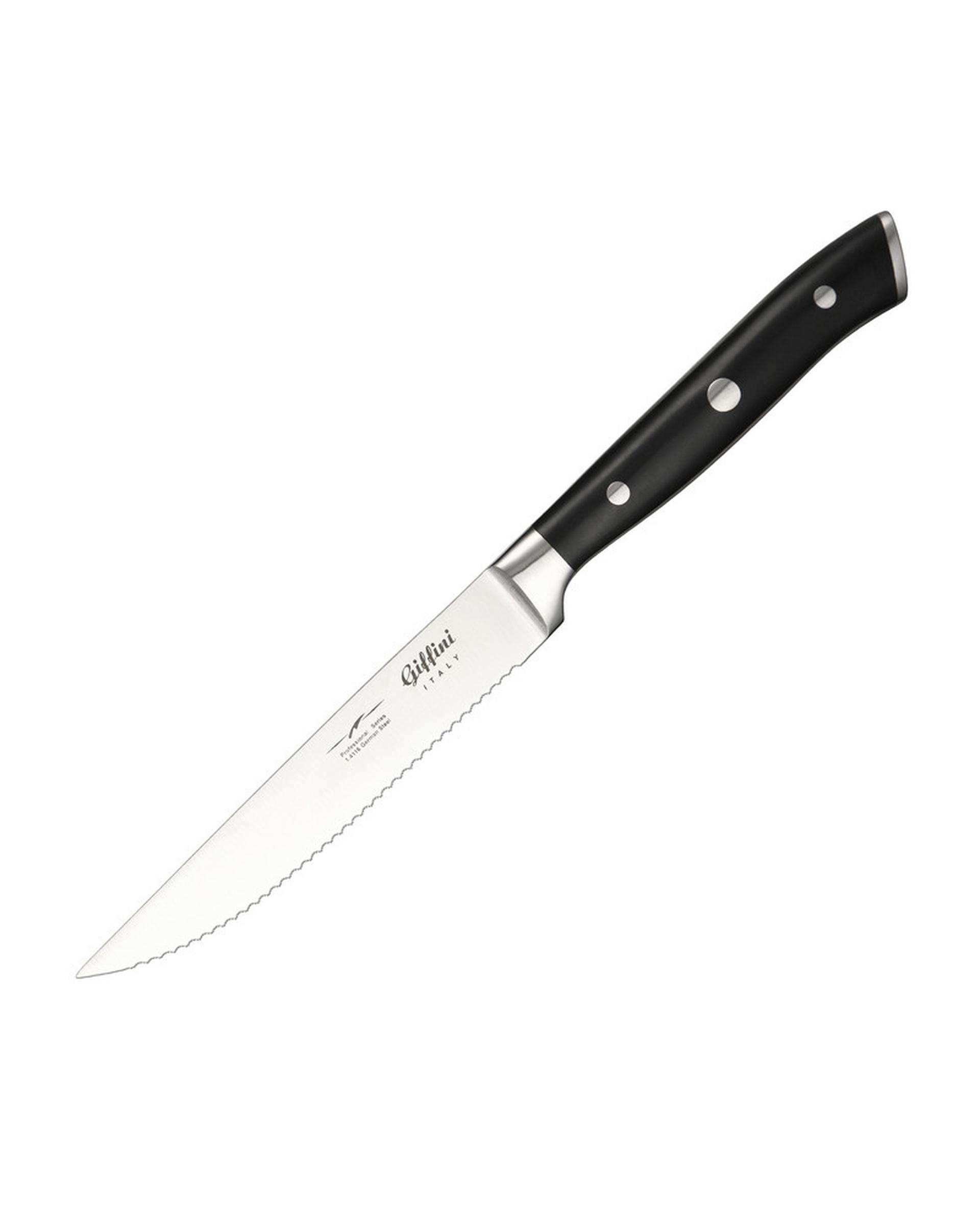 کارد سرو استیک مشکی جی فی نی GIFFINI کد G-R01