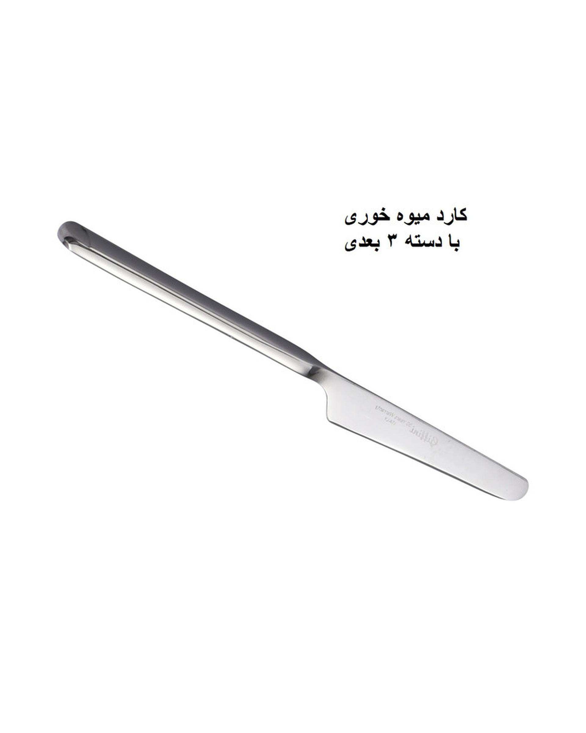 سرویس قاشق و چنگال 60 پارچه 8 نفره استیل جی فی نی GIFFINI مدل 01