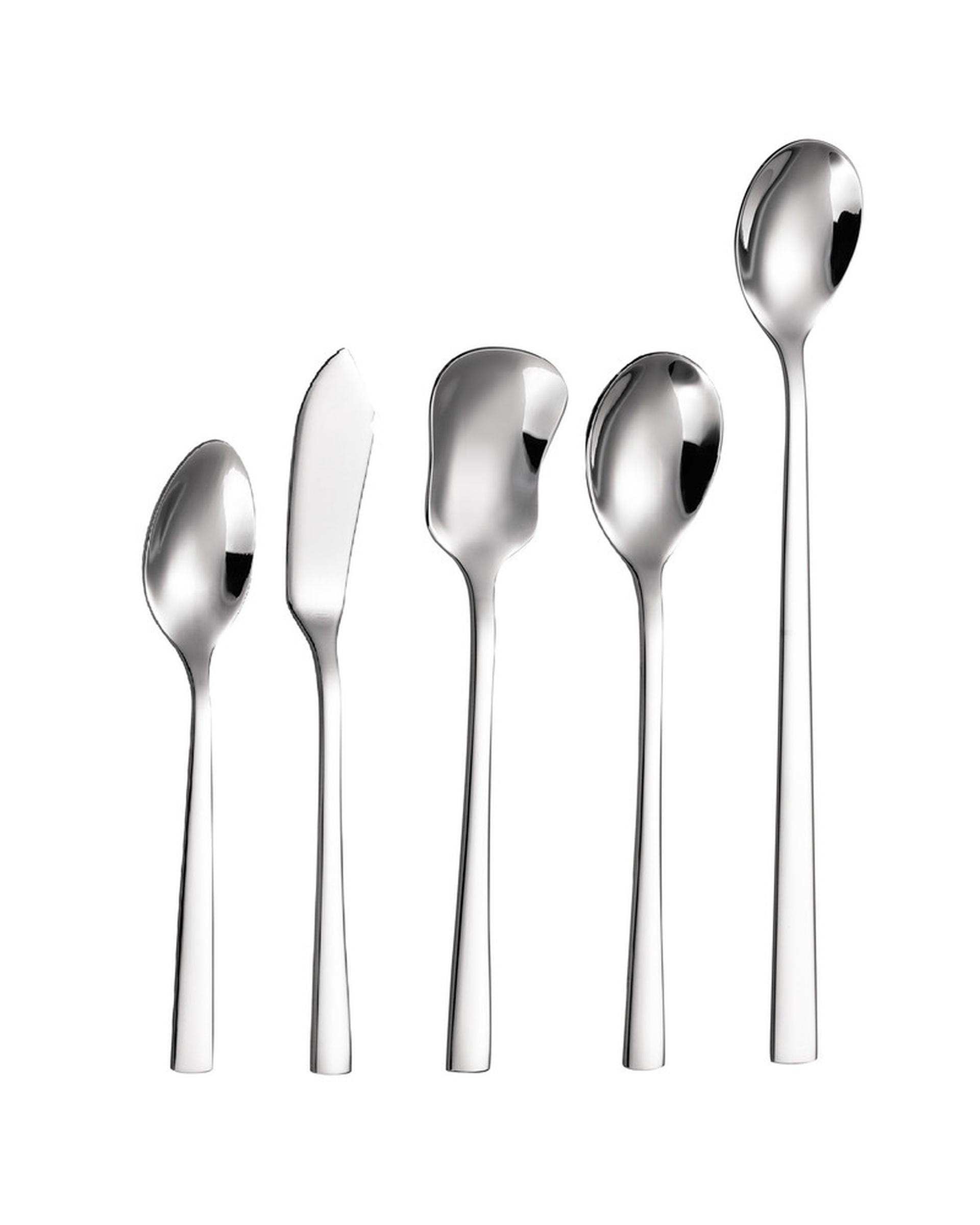 سرویس صبحانه خوری 5 پارچه استیل جی فی نی مدل G-10